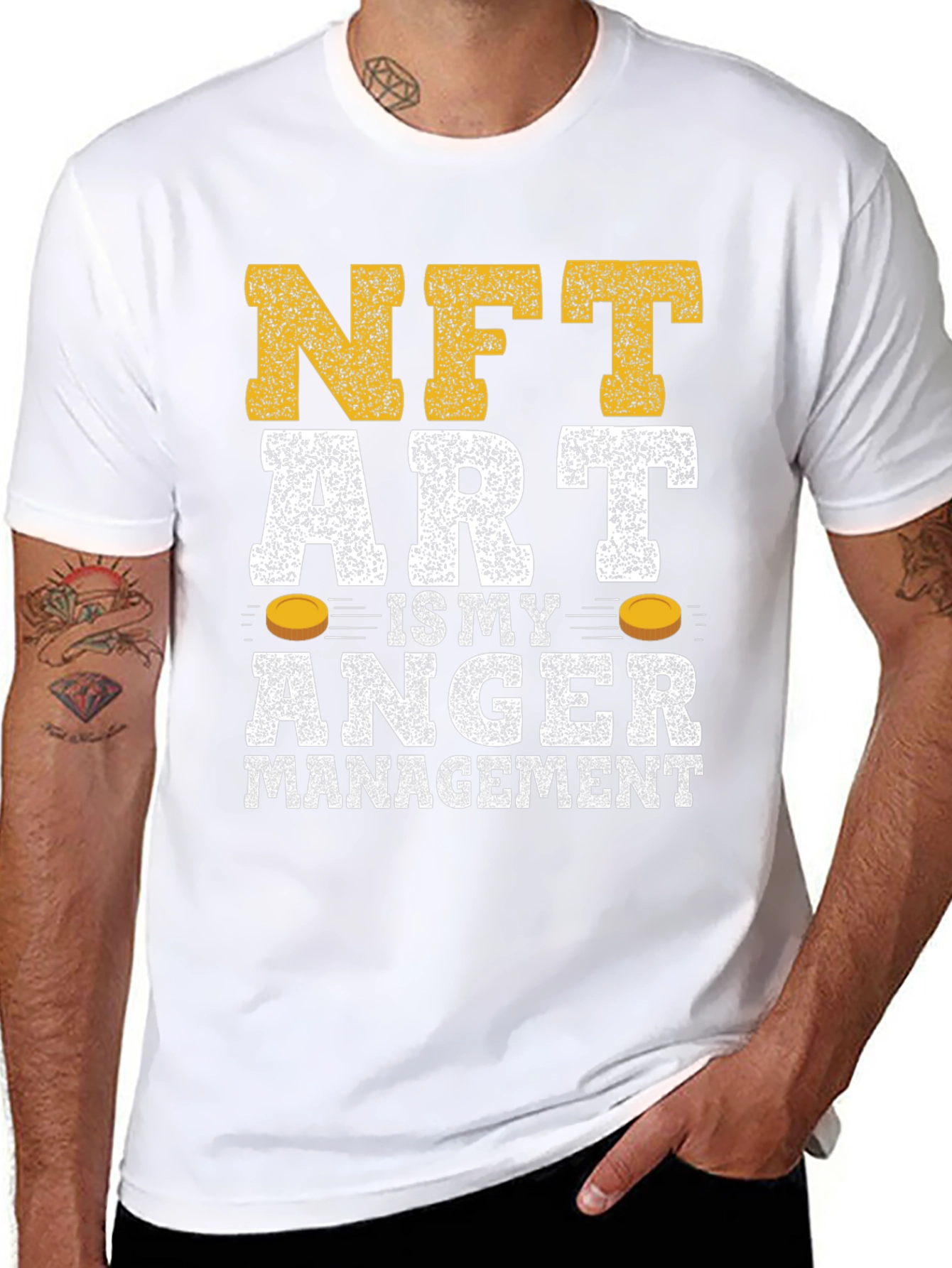 NFT Art Anger Management T-Shirt