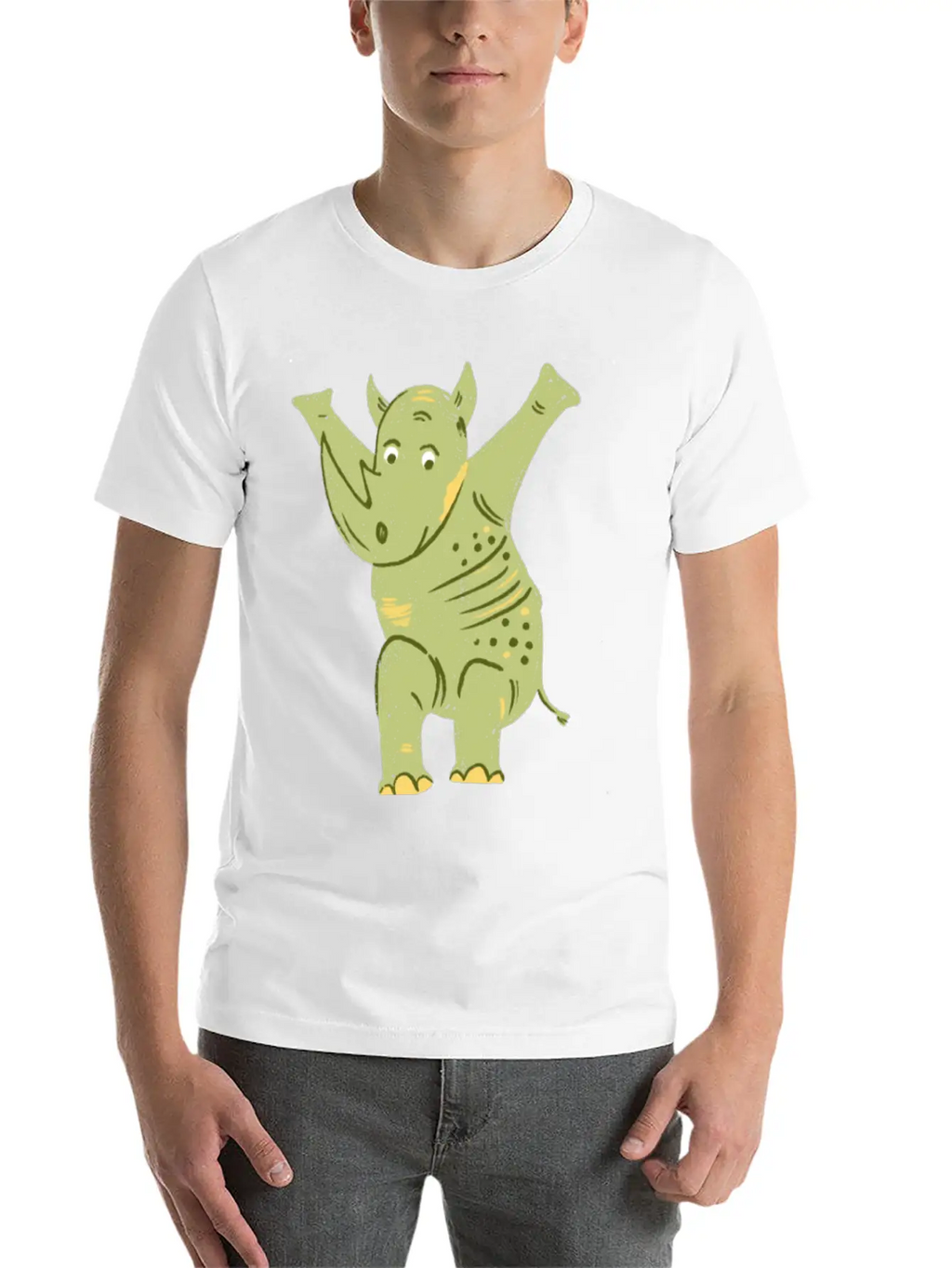 Rhino Skater Timeless Short Sleeve Tee – Comfy And Minimalist Design