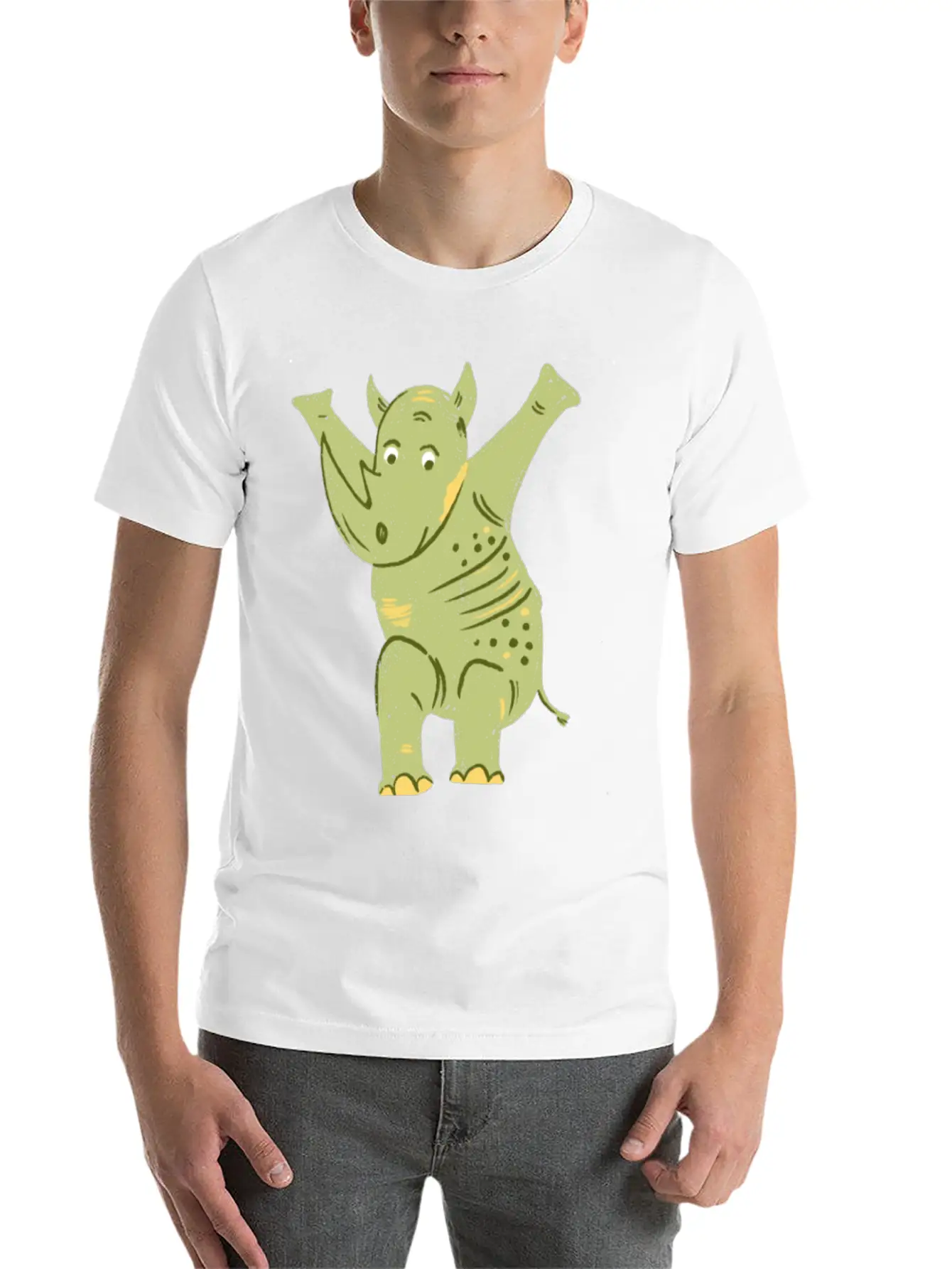 Rhino Skater Timeless Short Sleeve Tee – Comfy And Minimalist Design