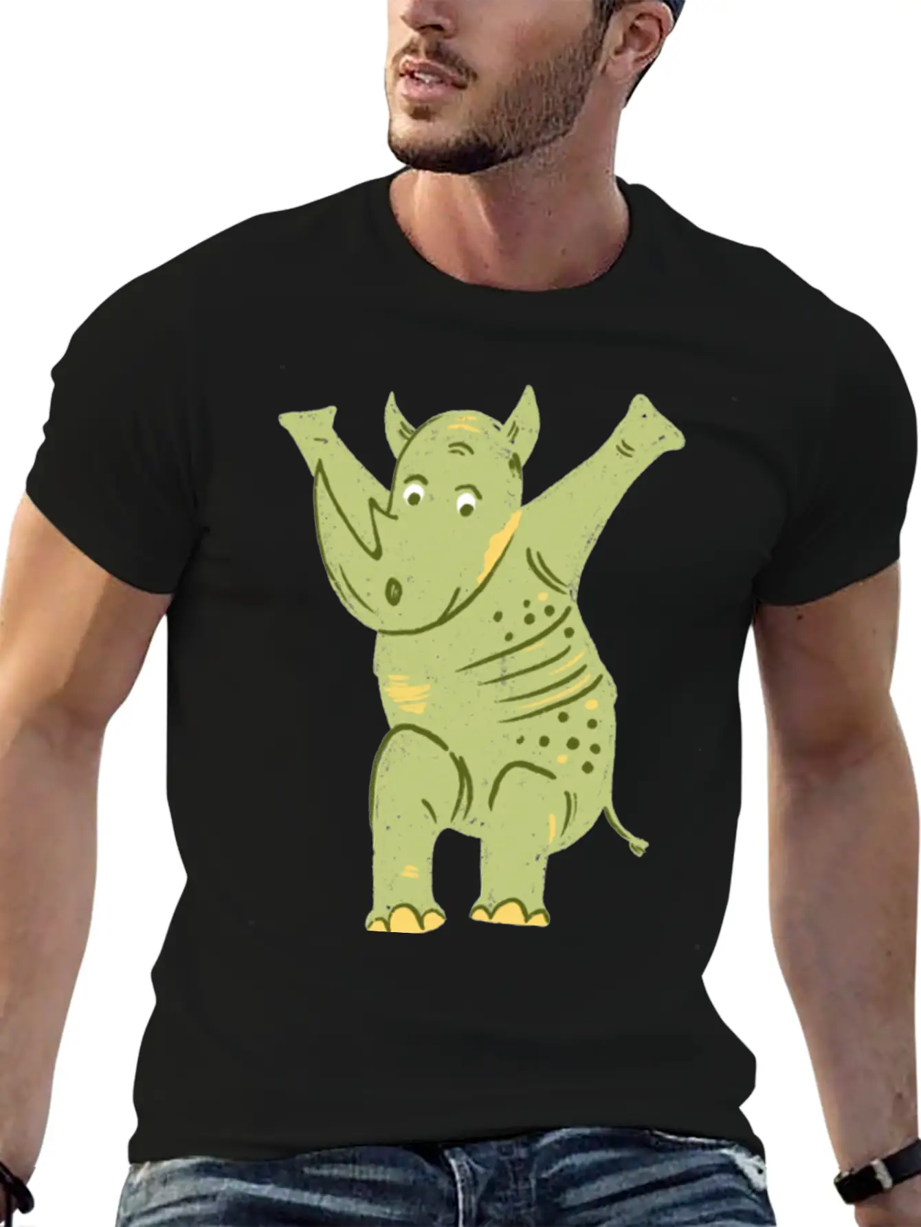 Rhino Skater Timeless Short Sleeve Tee – Comfy And Minimalist Design