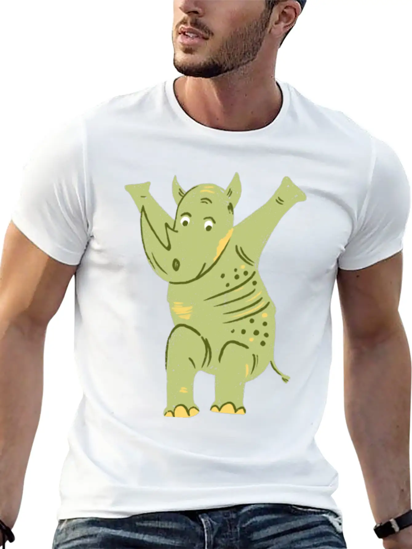 Rhino Skater Timeless Short Sleeve Tee – Comfy And Minimalist Design