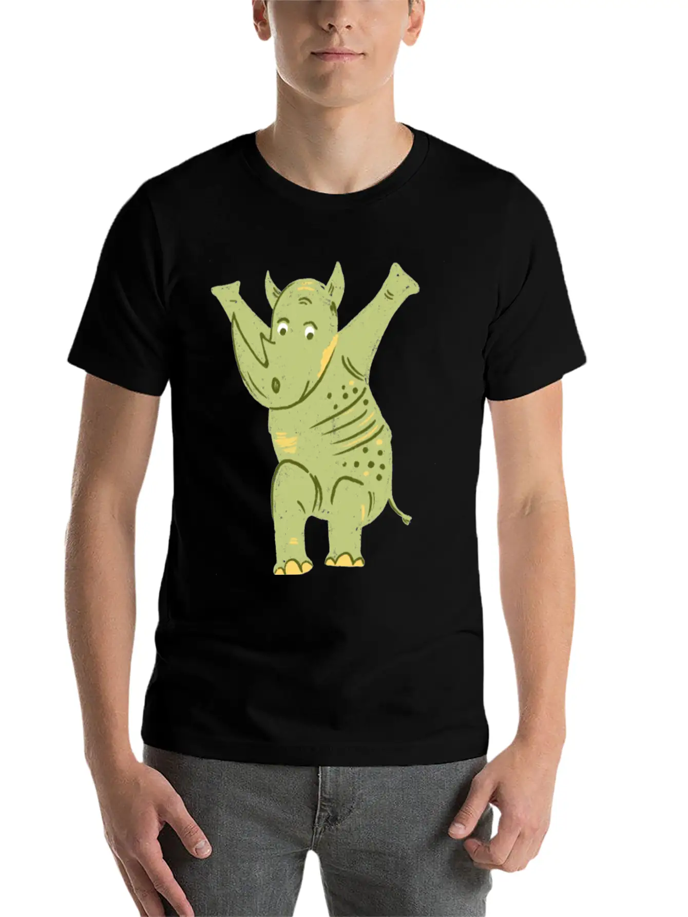 Rhino Skater Timeless Short Sleeve Tee – Comfy And Minimalist Design