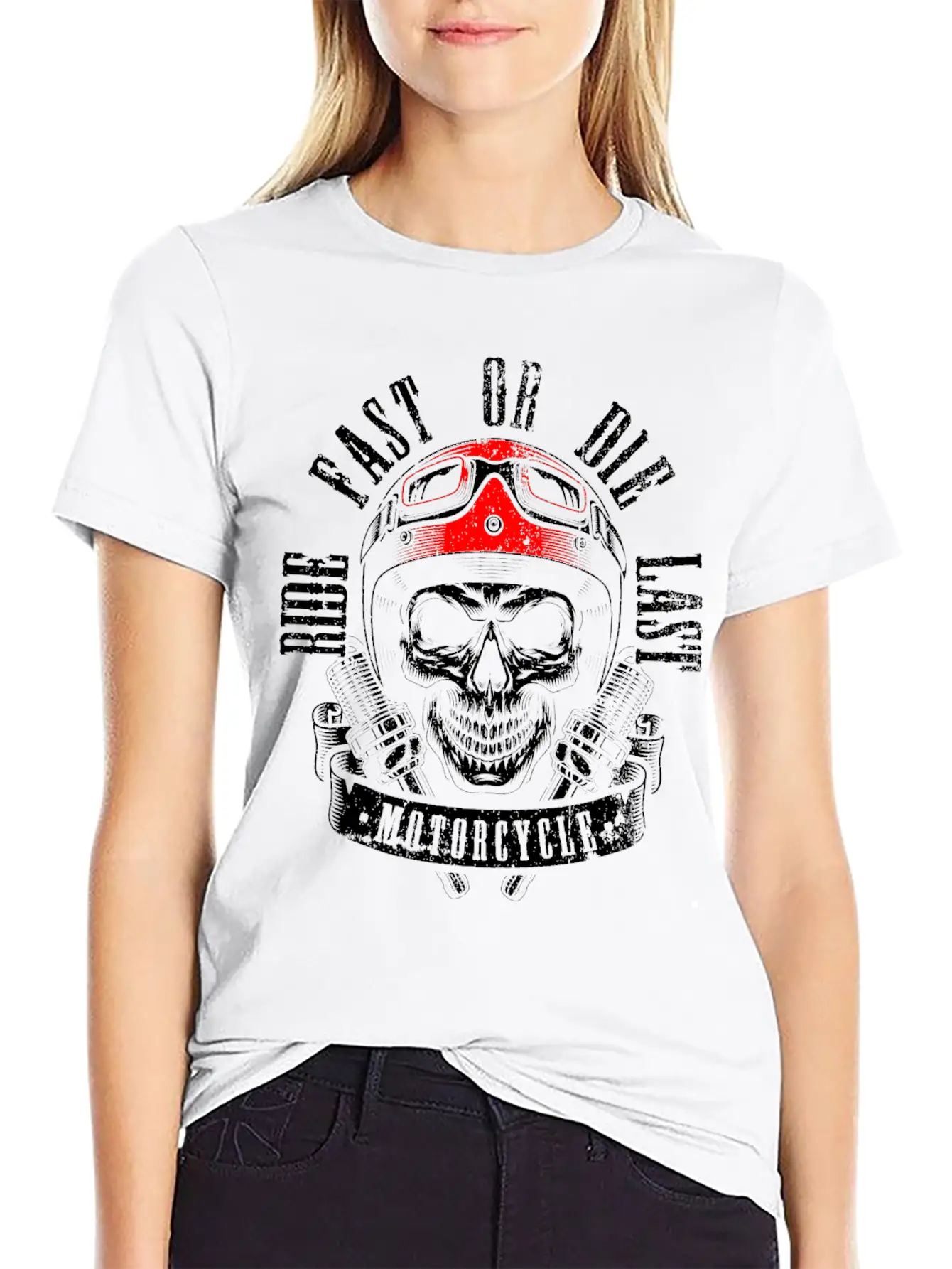 Ride Fast Or Die Last Essential Cotton Tee For Daily Outfits – Unisex Style
