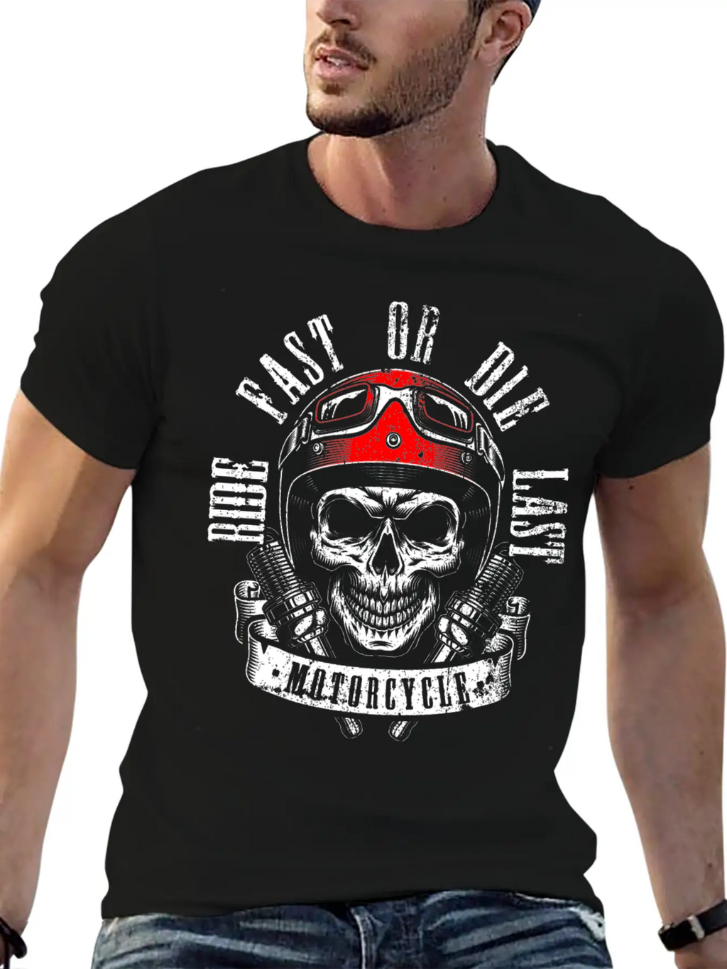 Ride Fast Or Die Last Essential Cotton Tee For Daily Outfits – Unisex Style