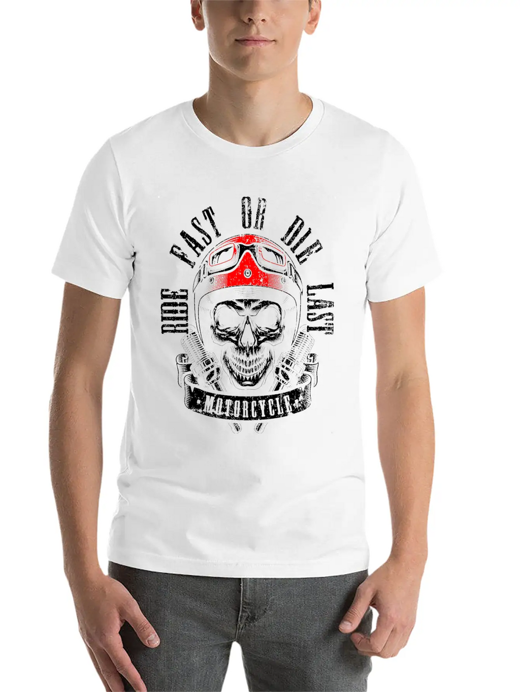 Ride Fast Or Die Last Essential Cotton Tee For Daily Outfits – Unisex Style