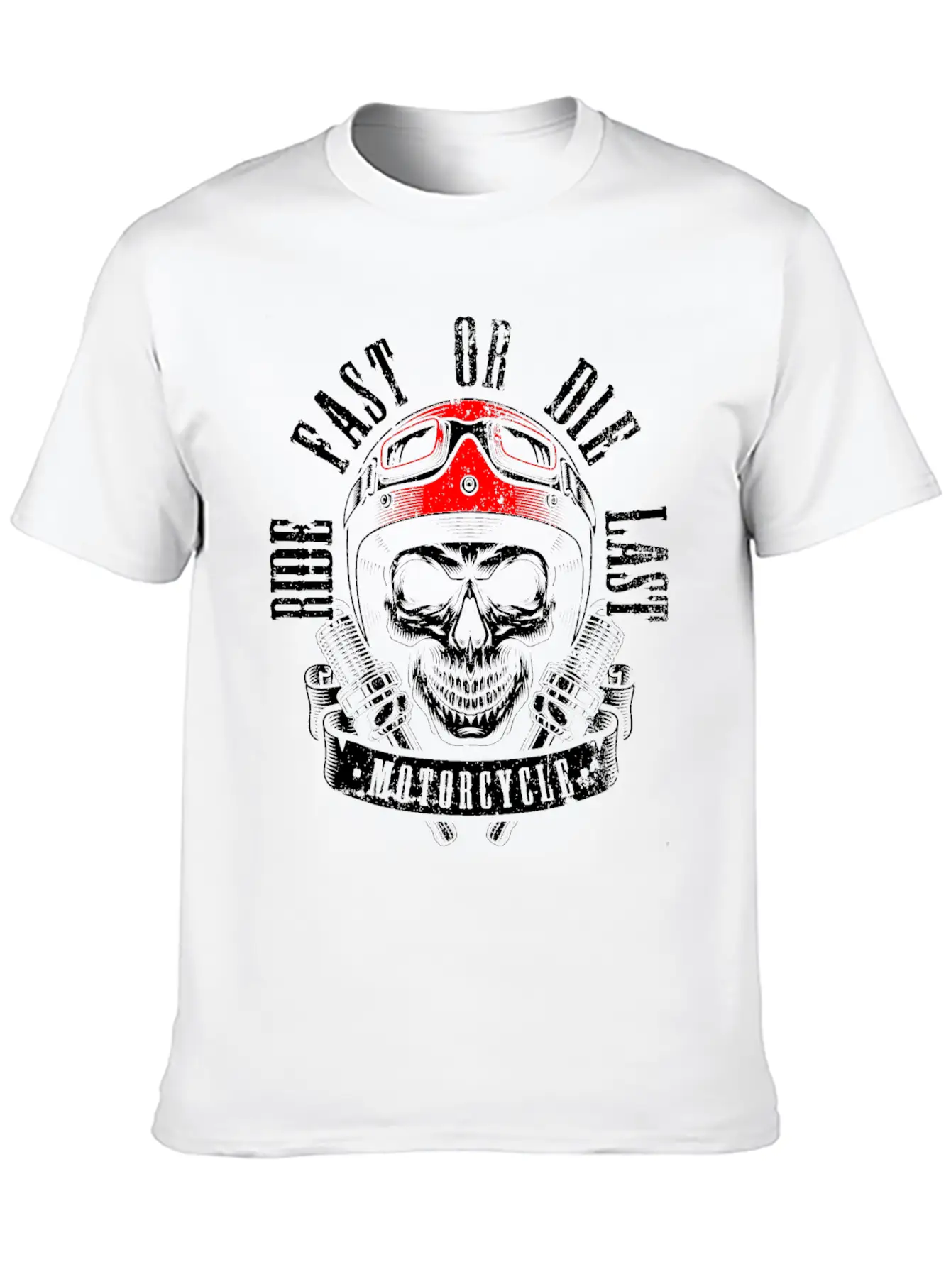 Ride Fast Or Die Last Essential Cotton Tee For Daily Outfits – Unisex Style