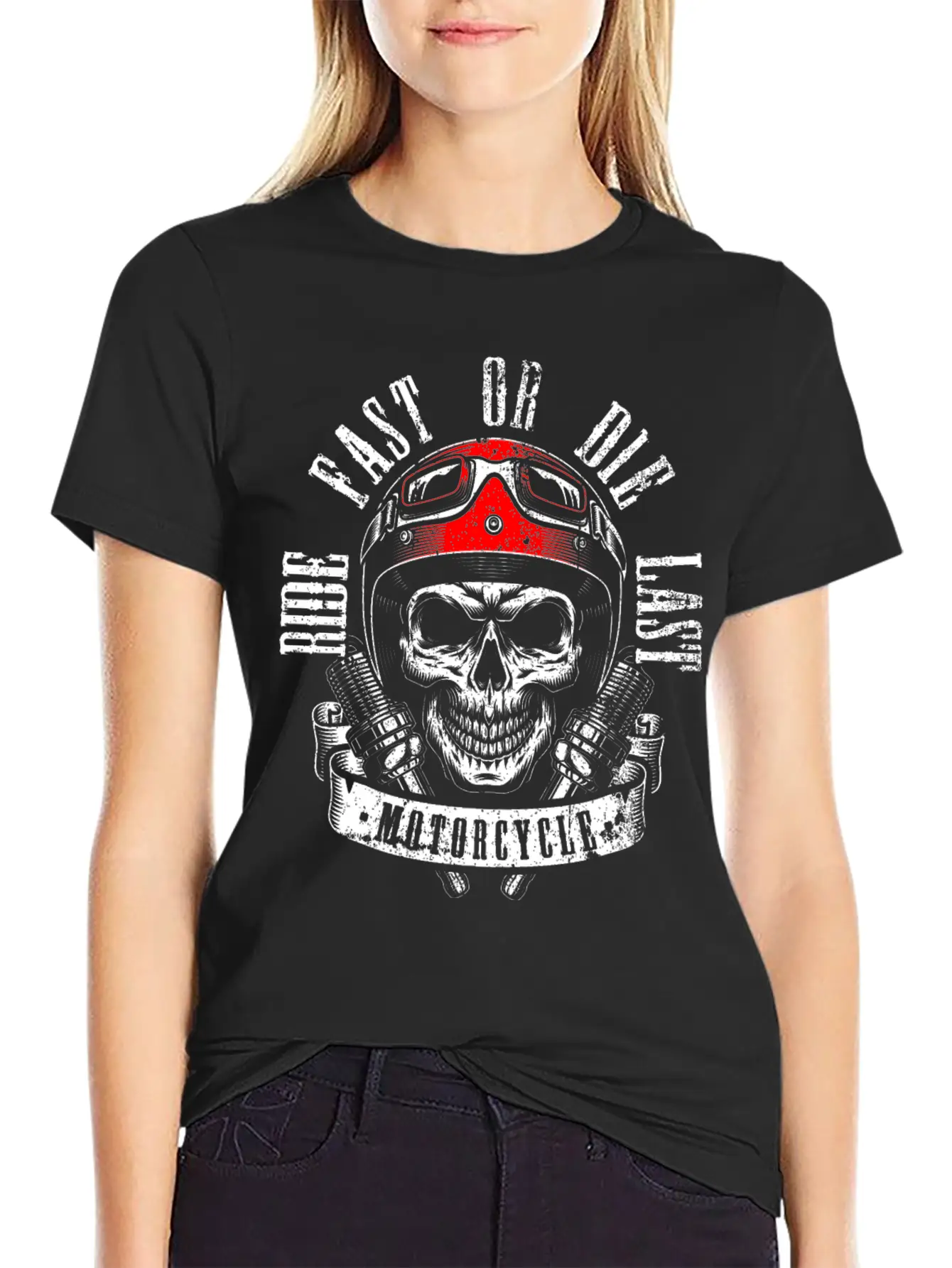 Ride Fast Or Die Last Essential Cotton Tee For Daily Outfits – Unisex Style