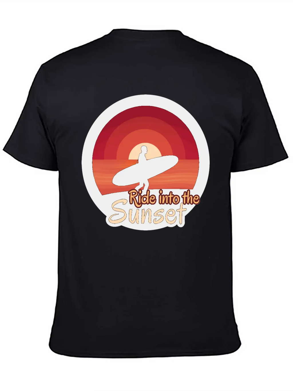 Ride Into The Sunset Stylish Everyday T-Shirt – Unisex Basic Cotton Tee