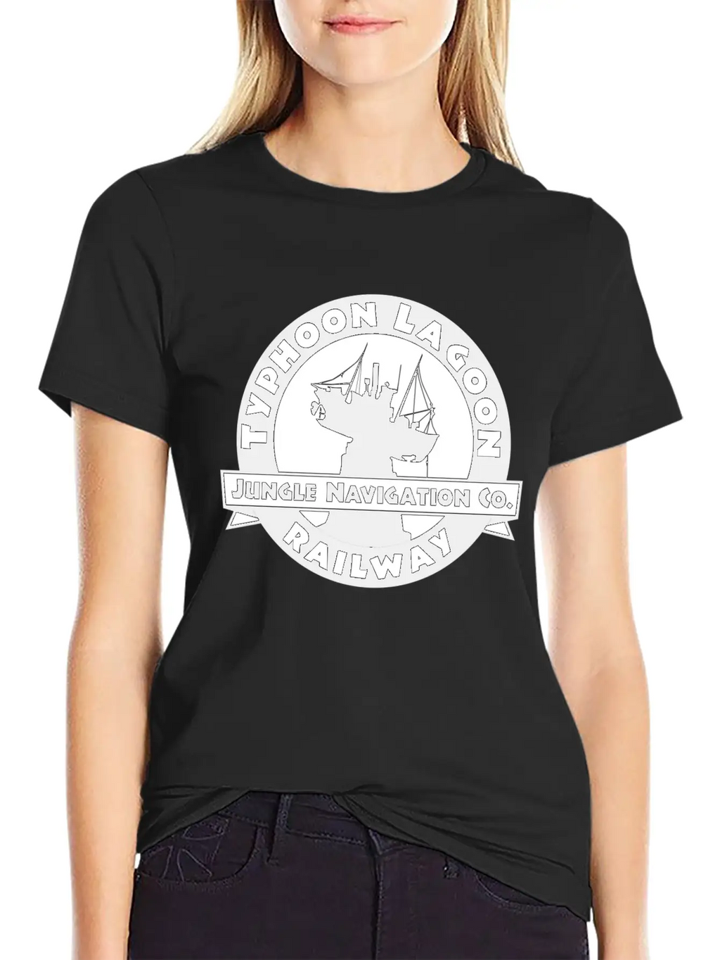 Ride The Typhoon Lagoon Railway! Essential Cotton Tee For Daily Outfits – Unisex Style
