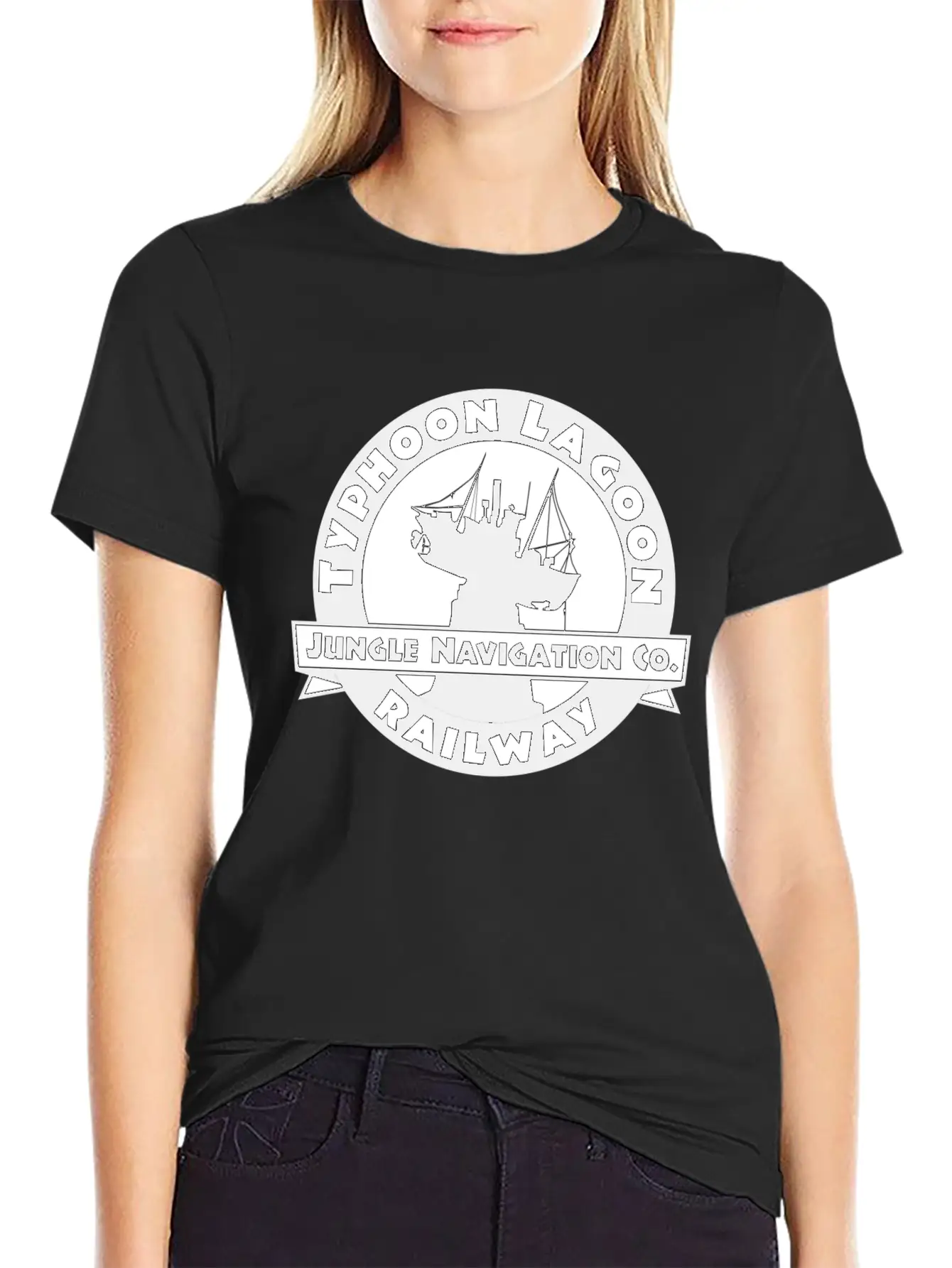 Ride The Typhoon Lagoon Railway! Essential Cotton Tee For Daily Outfits – Unisex Style