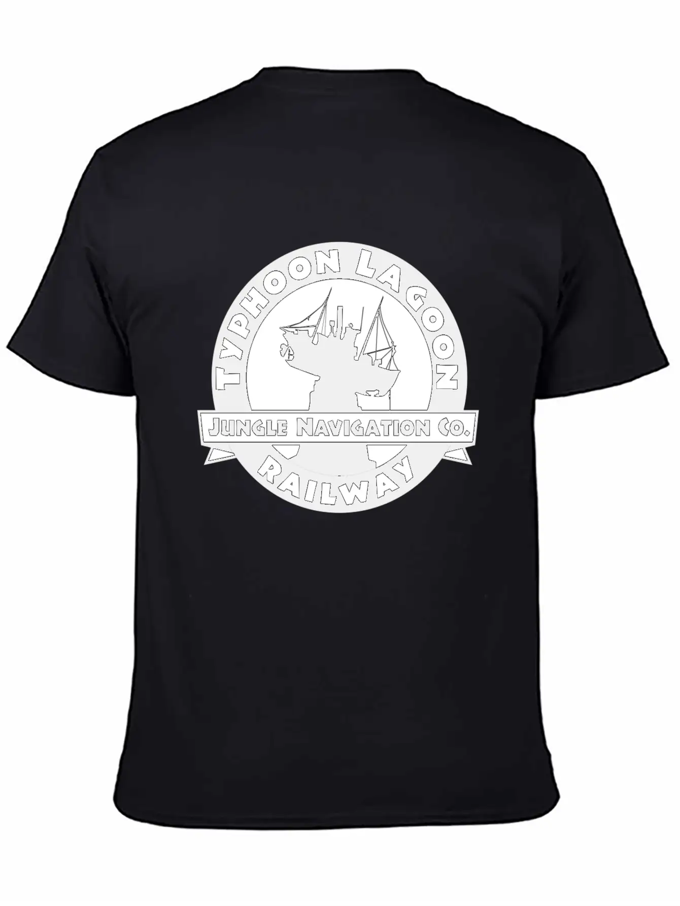 Ride The Typhoon Lagoon Railway! Essential Cotton Tee For Daily Outfits – Unisex Style