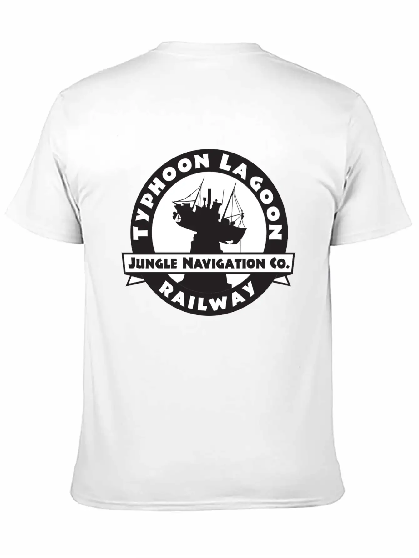 Ride The Typhoon Lagoon Railway! Essential Cotton Tee For Daily Outfits – Unisex Style