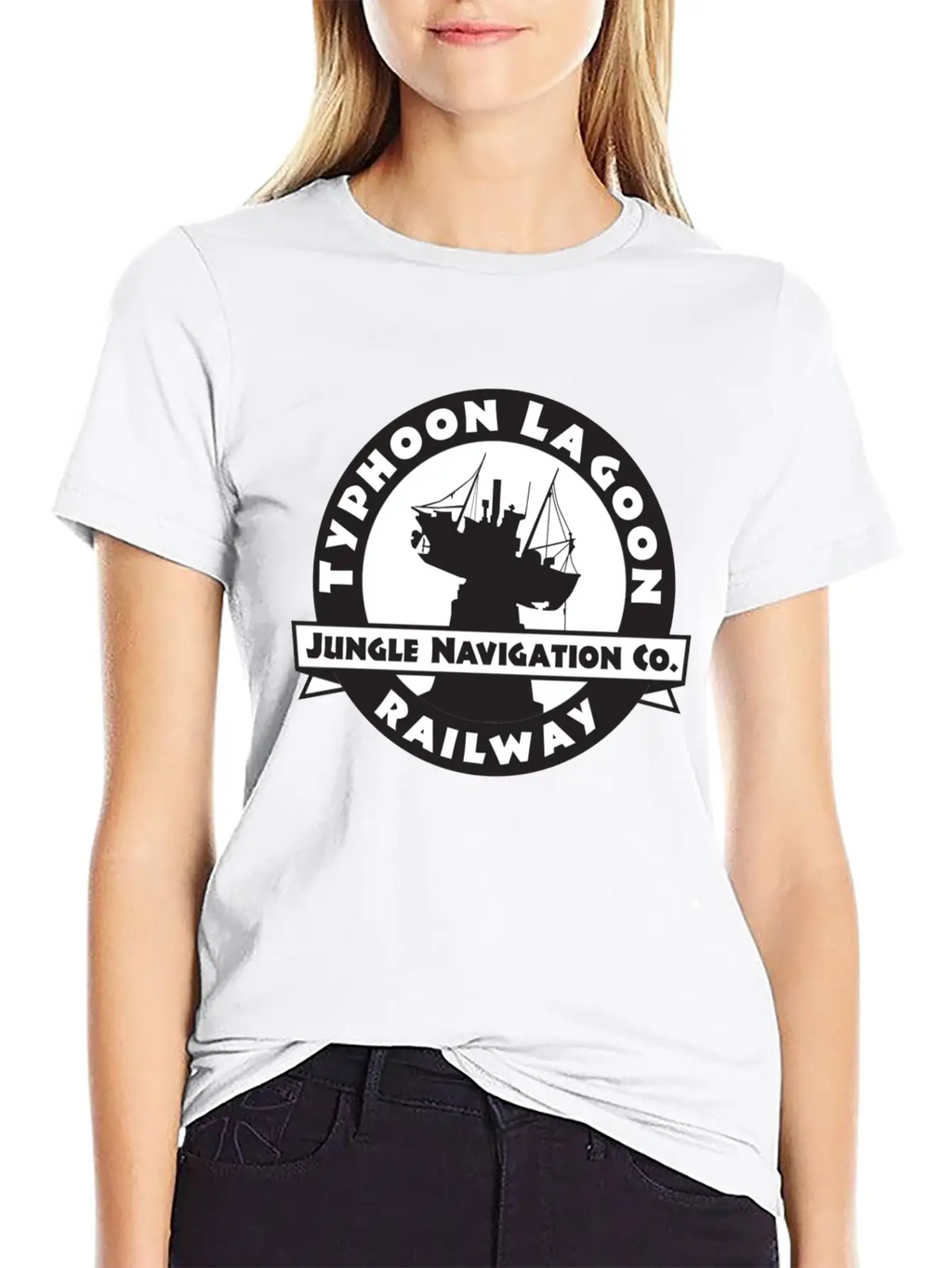 Ride The Typhoon Lagoon Railway! Essential Cotton Tee For Daily Outfits – Unisex Style