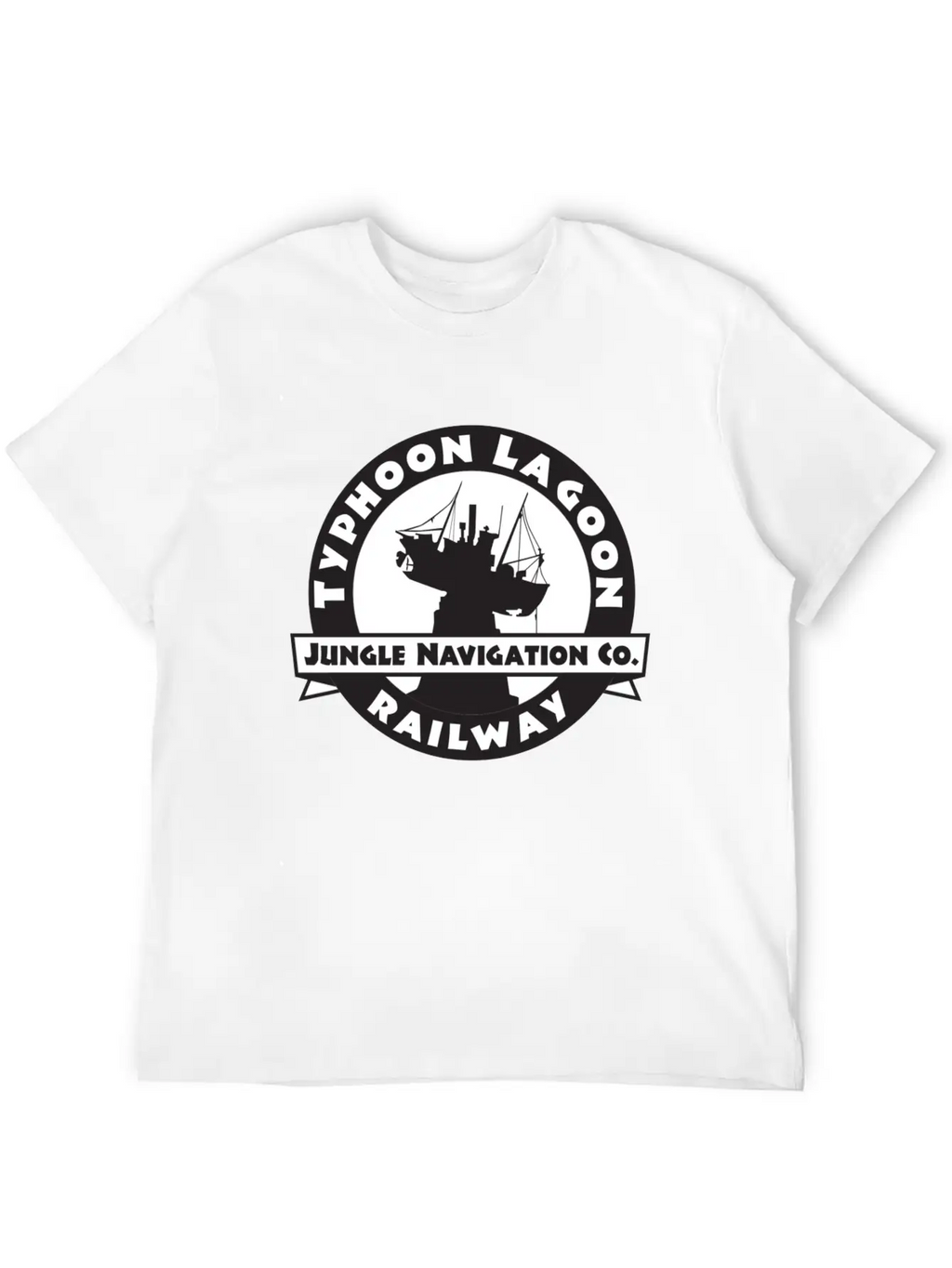Ride The Typhoon Lagoon Railway! Essential Cotton Tee For Daily Outfits – Unisex Style