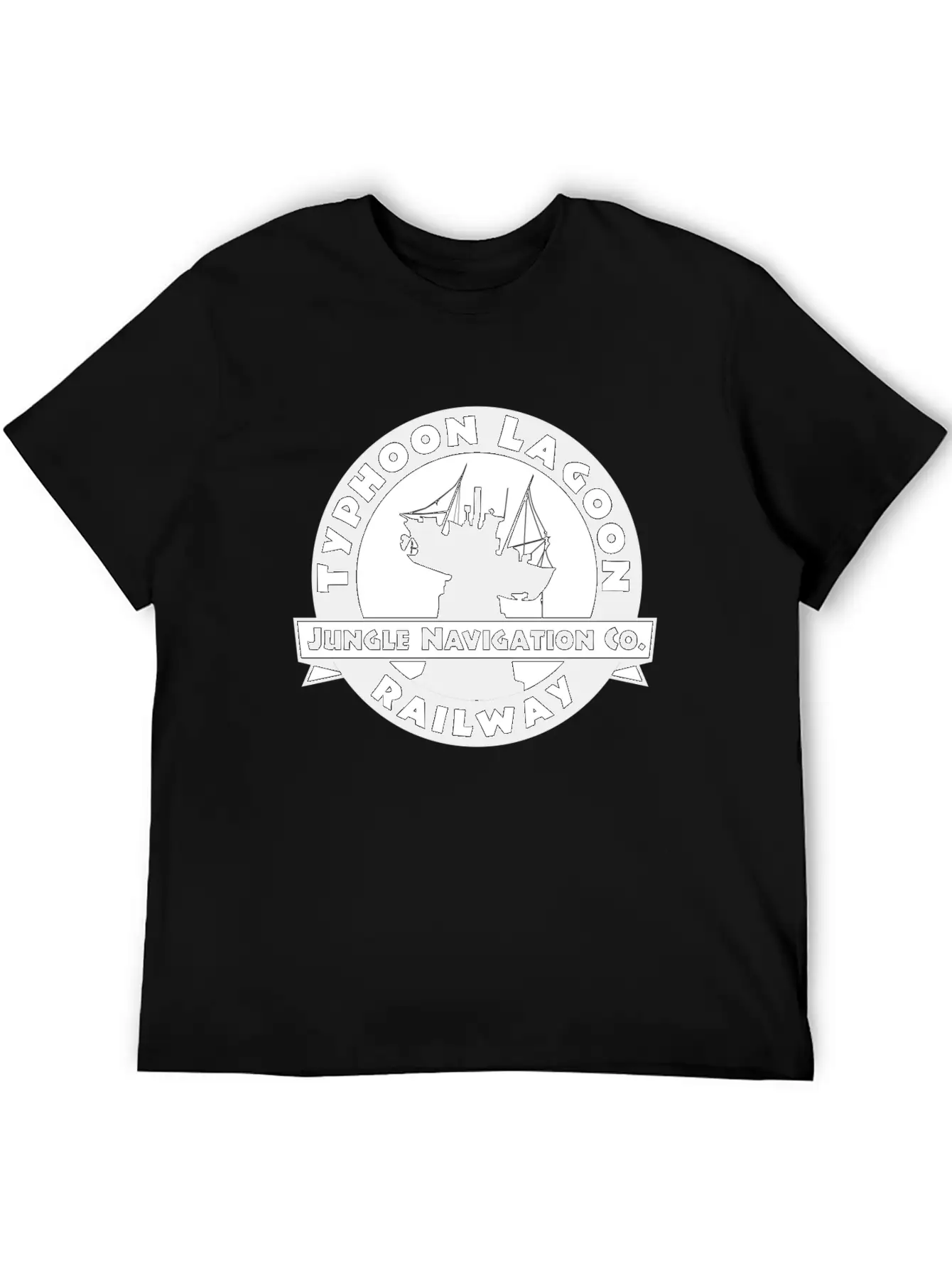 Ride The Typhoon Lagoon Railway! Essential Cotton Tee For Daily Outfits – Unisex Style