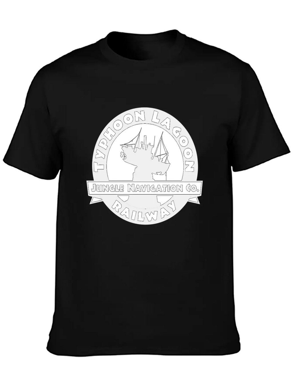 Ride The Typhoon Lagoon Railway! Essential Cotton Tee For Daily Outfits – Unisex Style