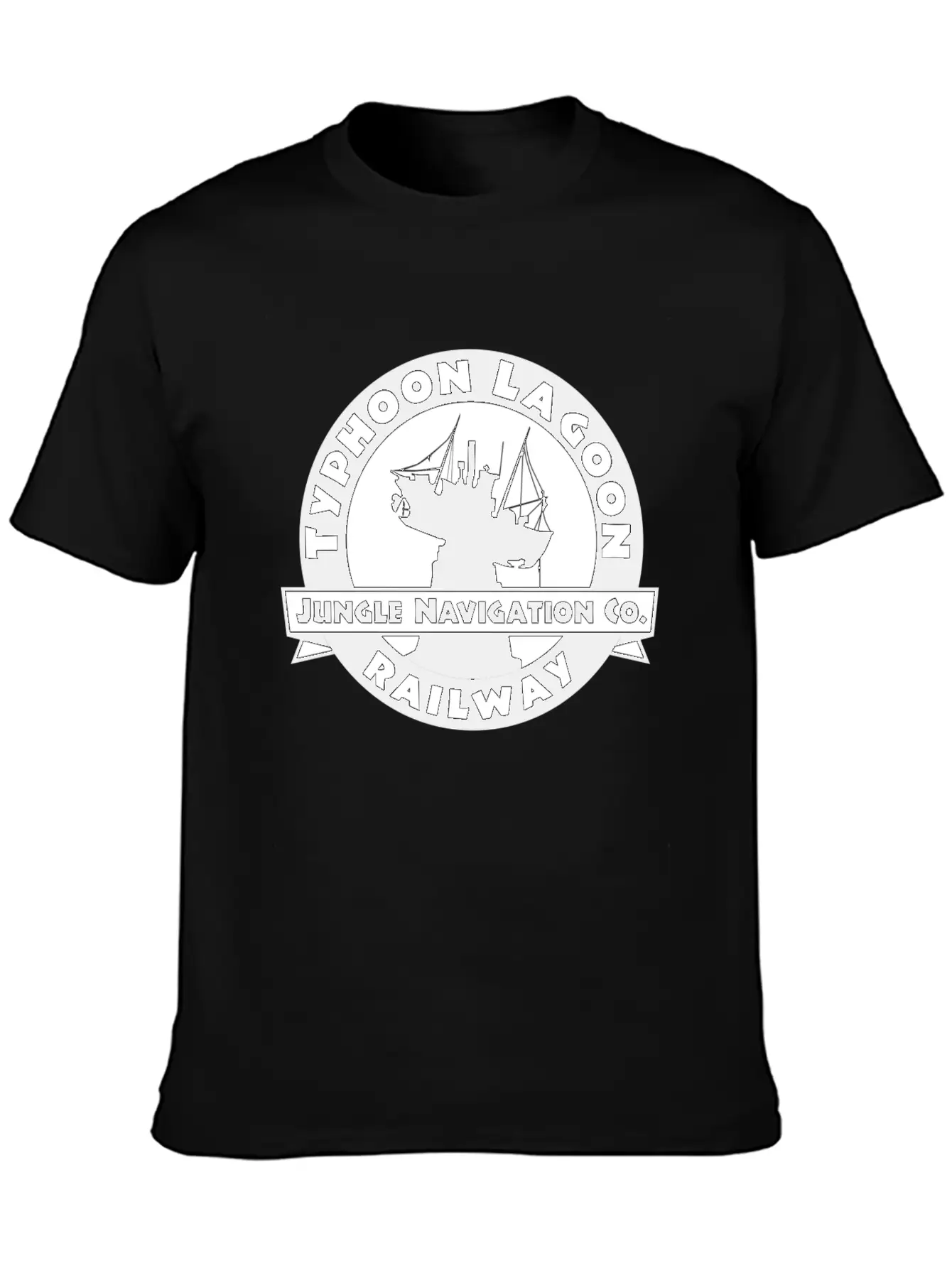 Ride The Typhoon Lagoon Railway! Essential Cotton Tee For Daily Outfits – Unisex Style