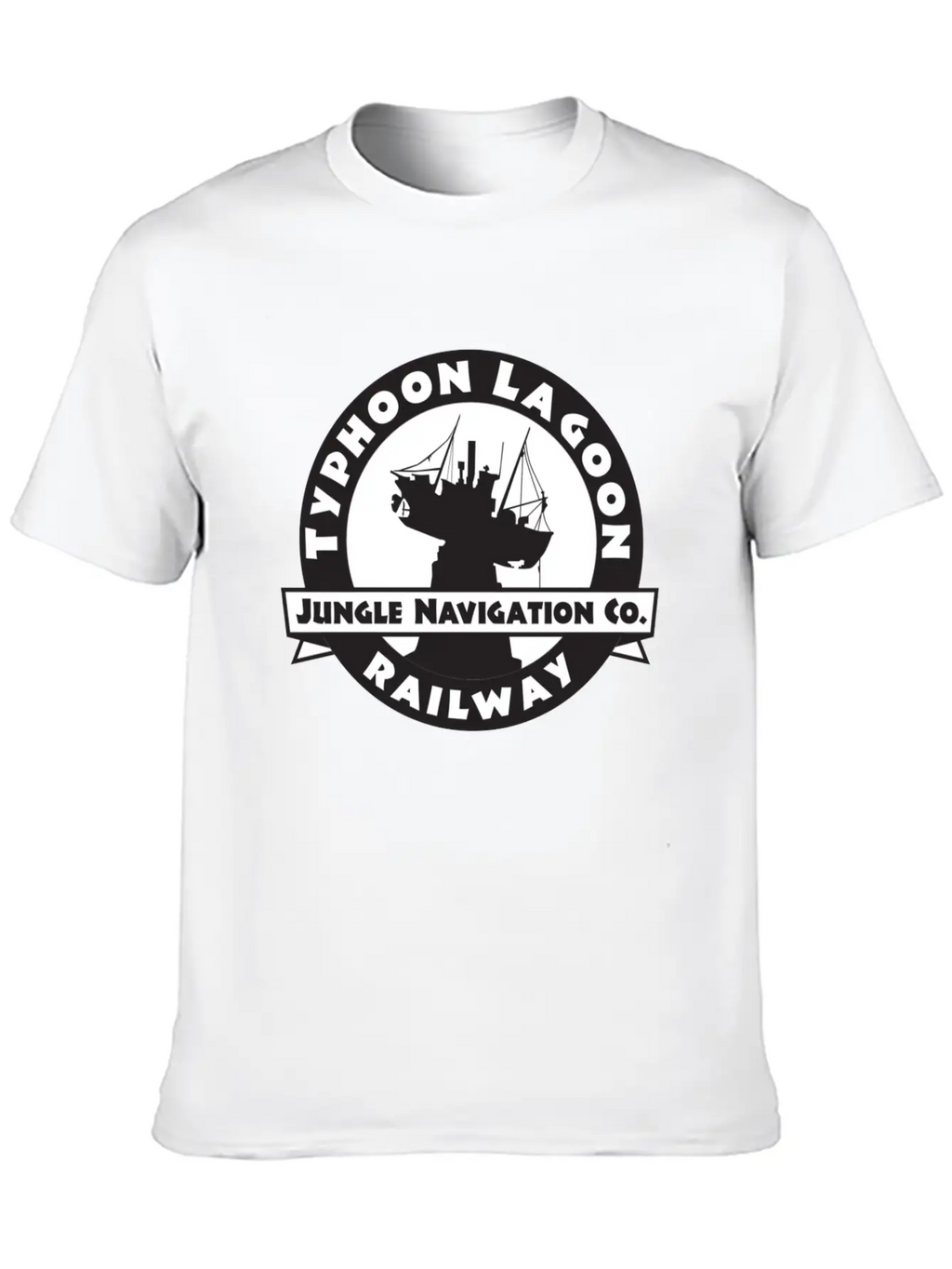 Ride The Typhoon Lagoon Railway! Essential Cotton Tee For Daily Outfits – Unisex Style