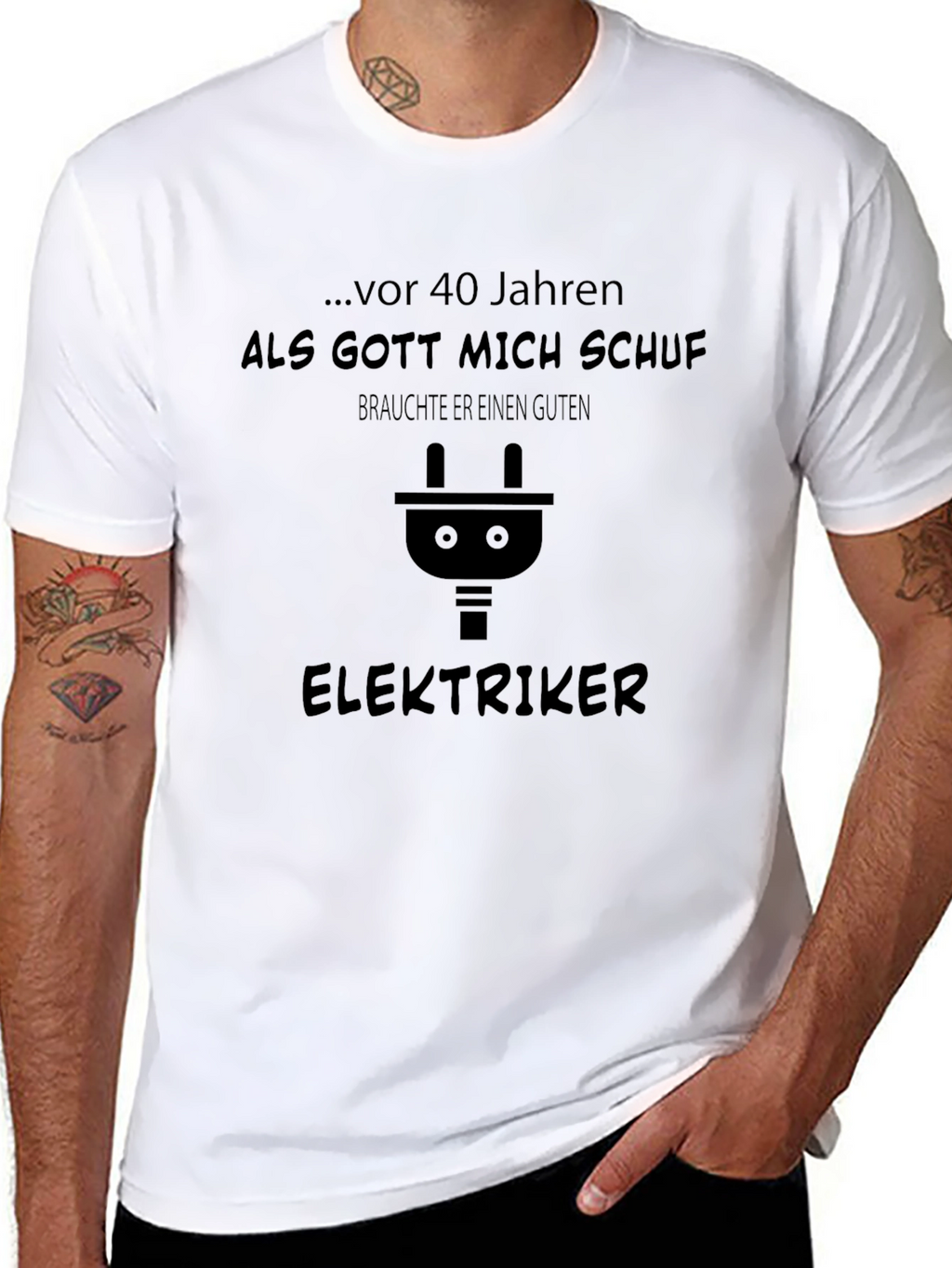Funny Electrician T-Shirt - 40 Years