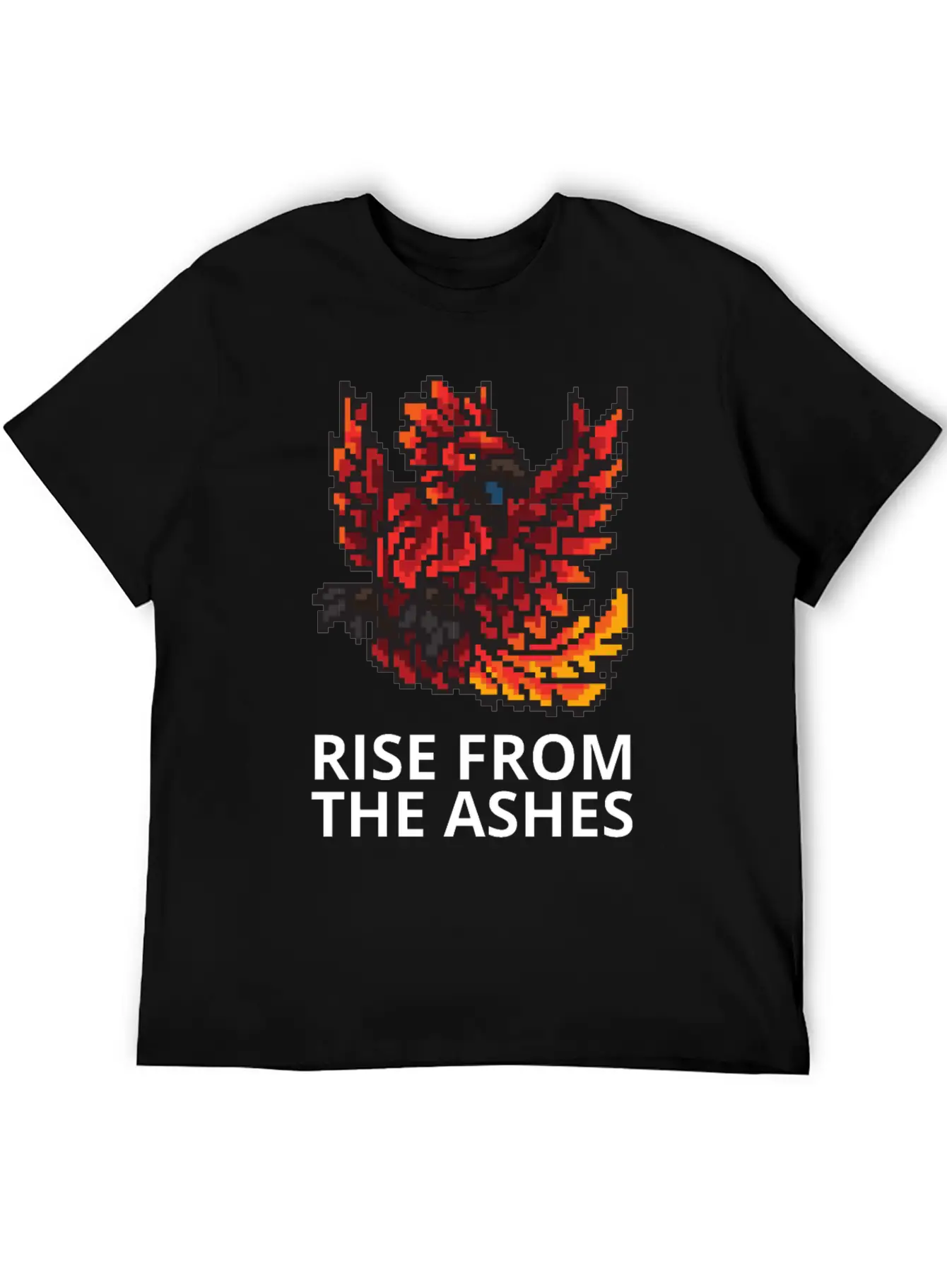 Rise From The Ashes Relaxed Everyday Tee – Lightweight And Durable Cotton
