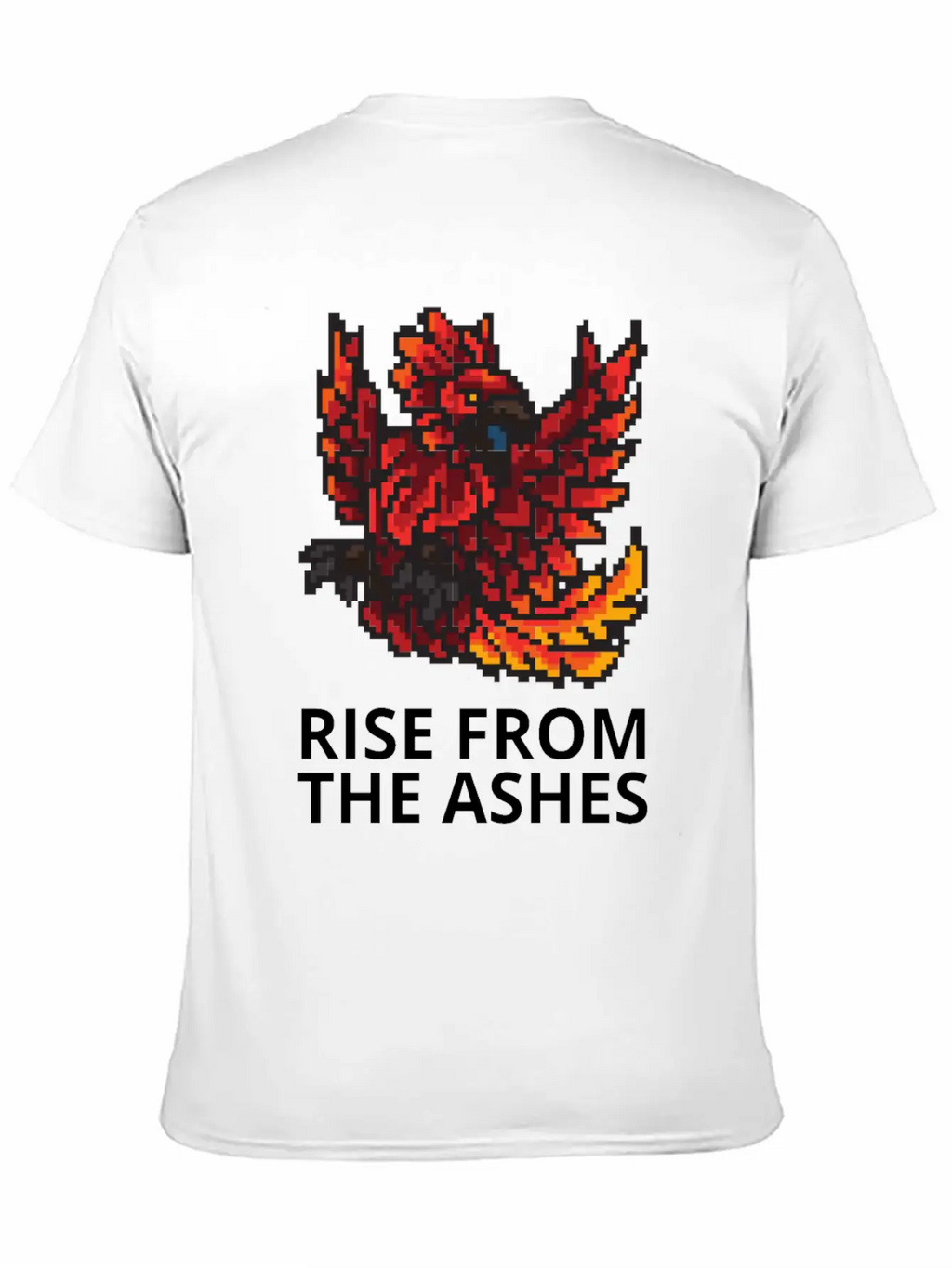 Rise From The Ashes Relaxed Everyday Tee – Lightweight And Durable Cotton