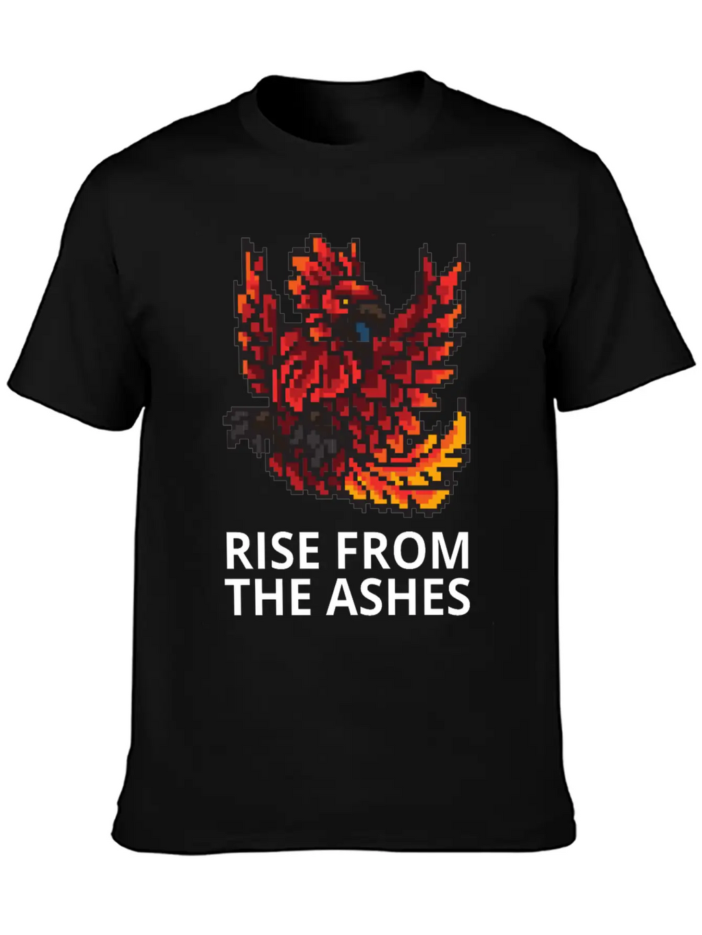 Rise From The Ashes Relaxed Everyday Tee – Lightweight And Durable Cotton
