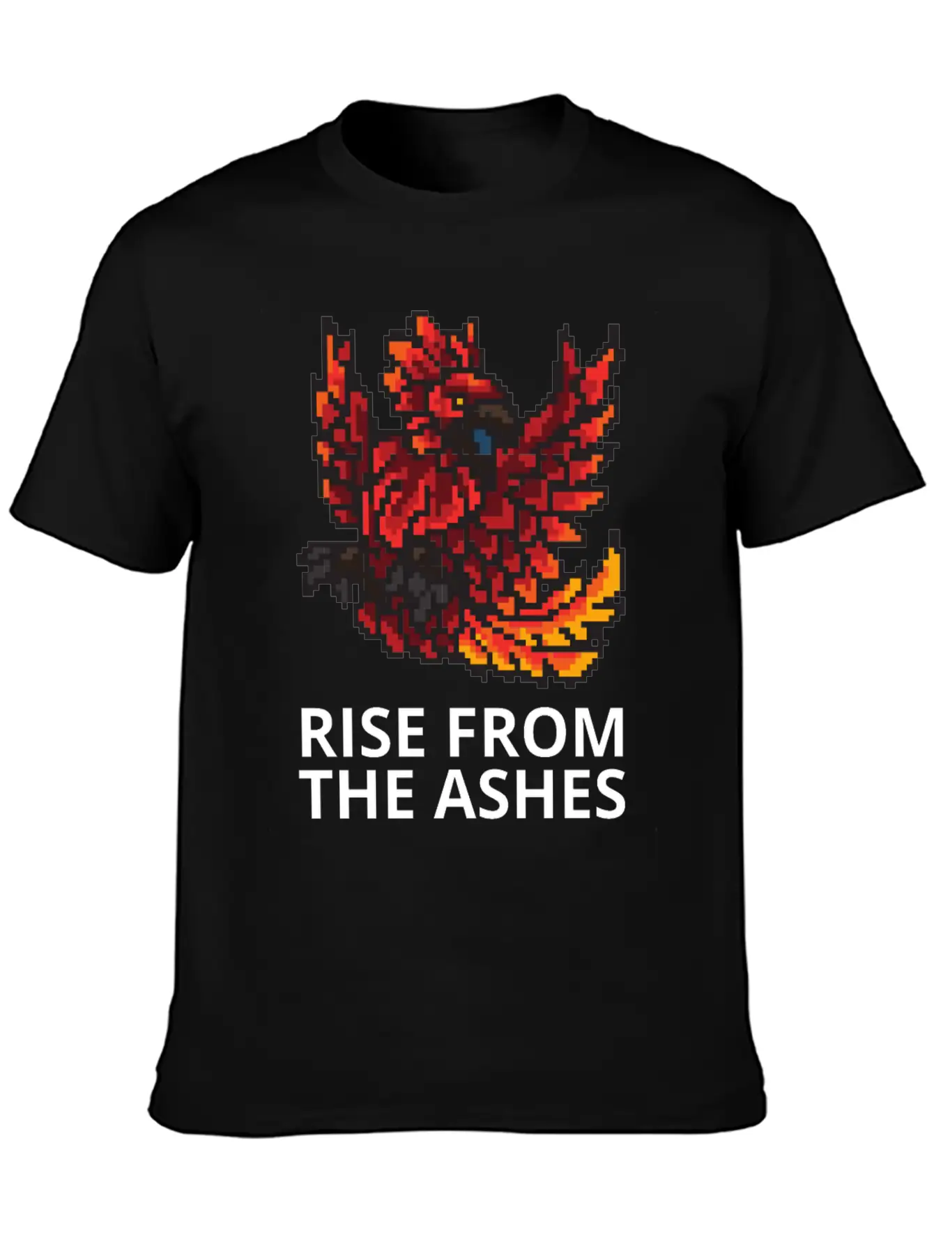 Rise From The Ashes Relaxed Everyday Tee – Lightweight And Durable Cotton