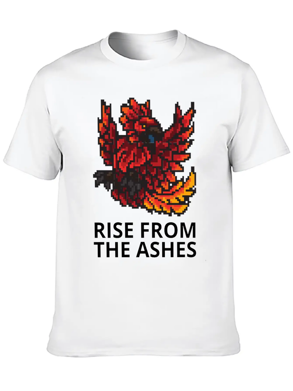 Rise From The Ashes Relaxed Everyday Tee – Lightweight And Durable Cotton