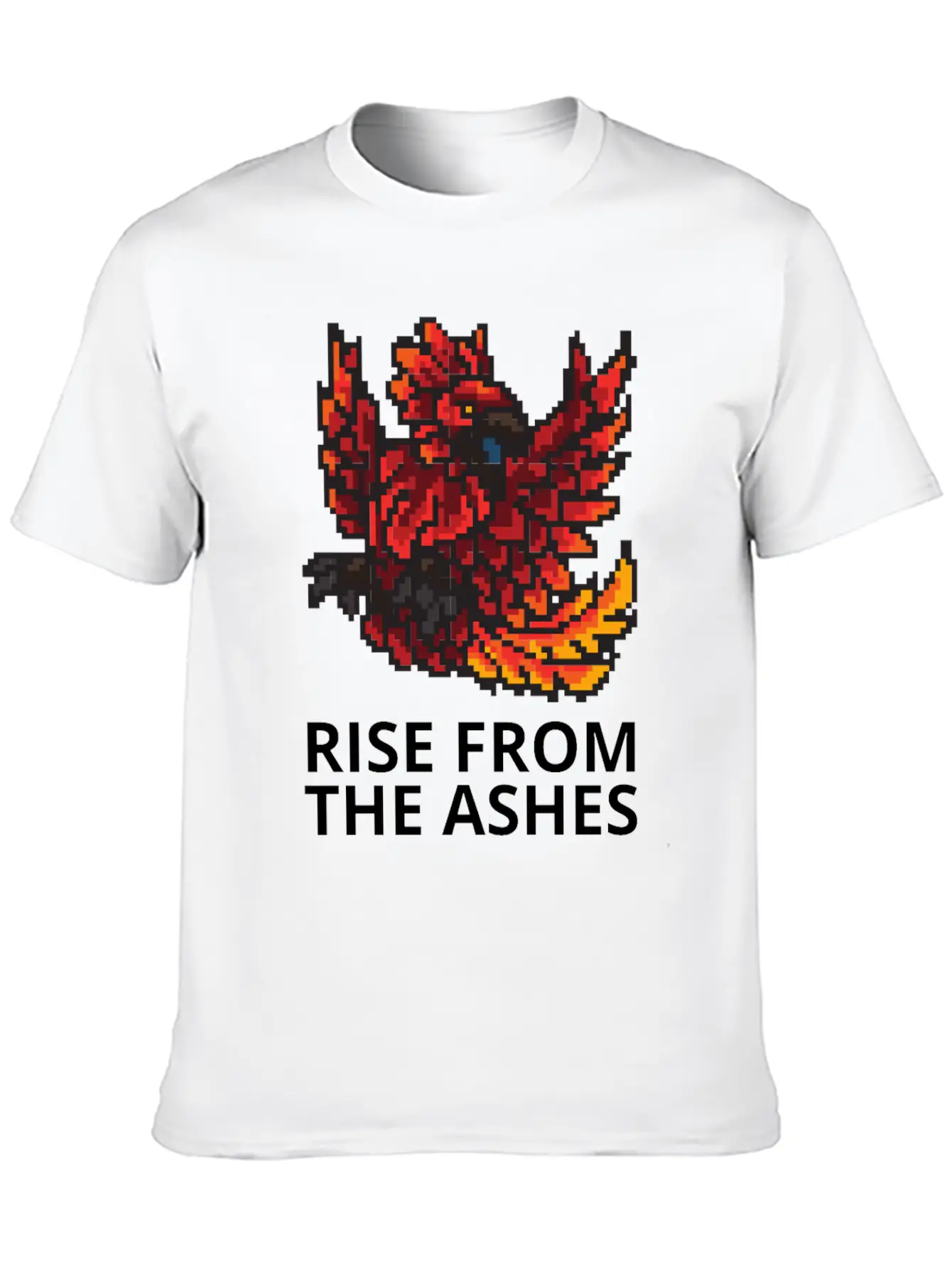 Rise From The Ashes Relaxed Everyday Tee – Lightweight And Durable Cotton