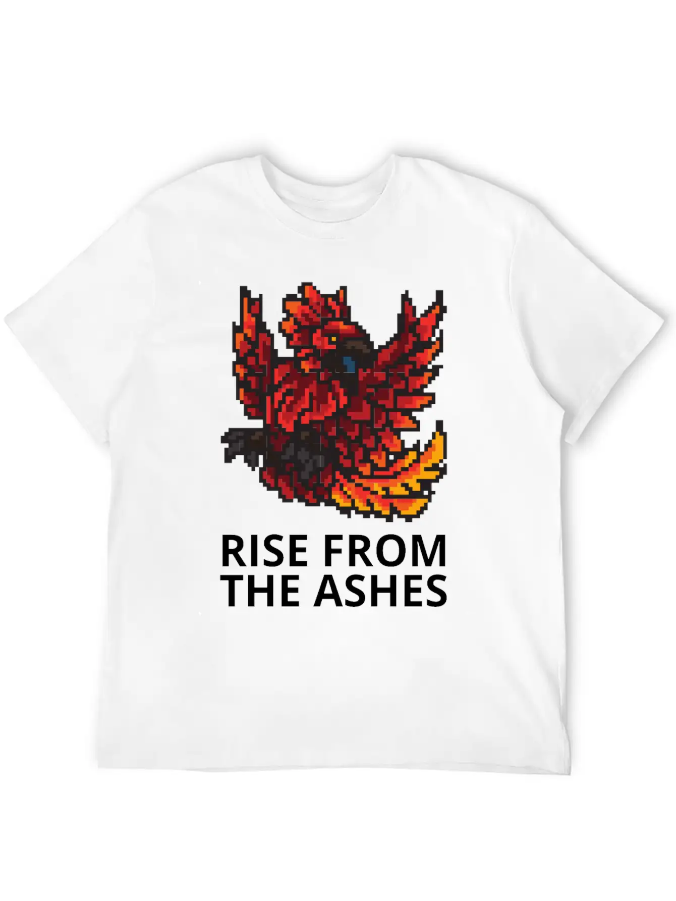 Rise From The Ashes Relaxed Everyday Tee – Lightweight And Durable Cotton