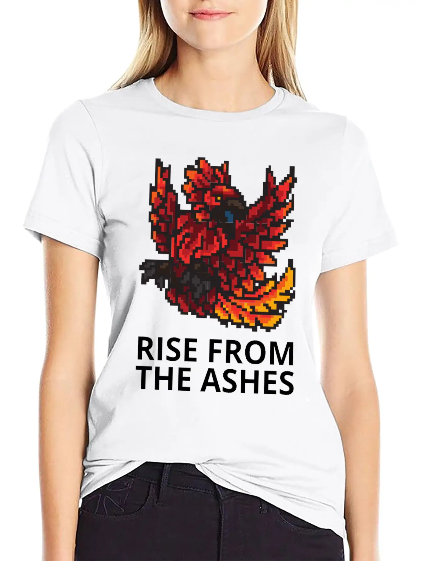 Rise From The Ashes Relaxed Everyday Tee – Lightweight And Durable Cotton
