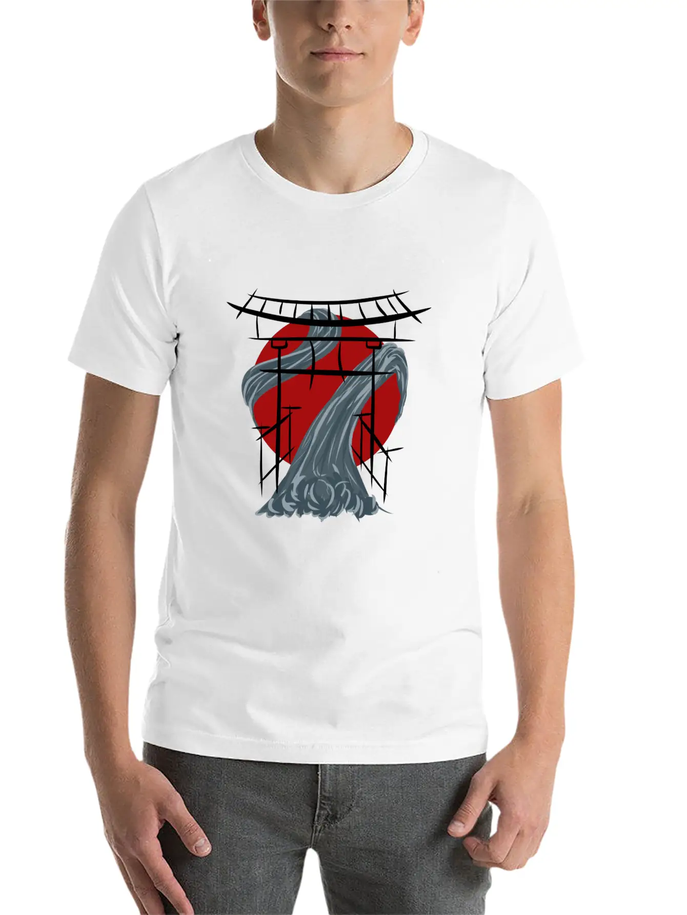 Rising Sun Basic Graphic T-Shirt – Daily Comfort In Soft Cotton
