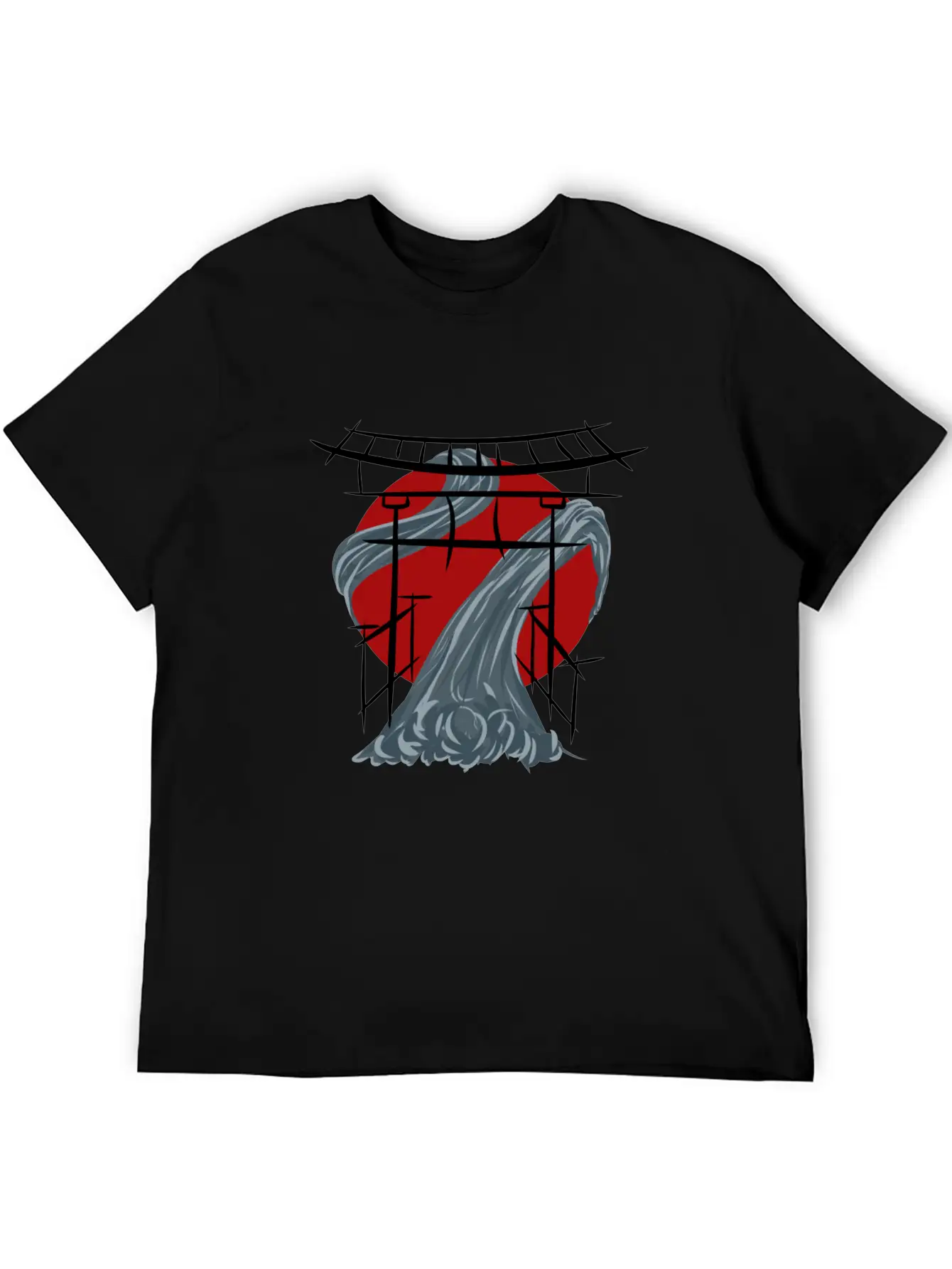 Rising Sun Basic Graphic T-Shirt – Daily Comfort In Soft Cotton