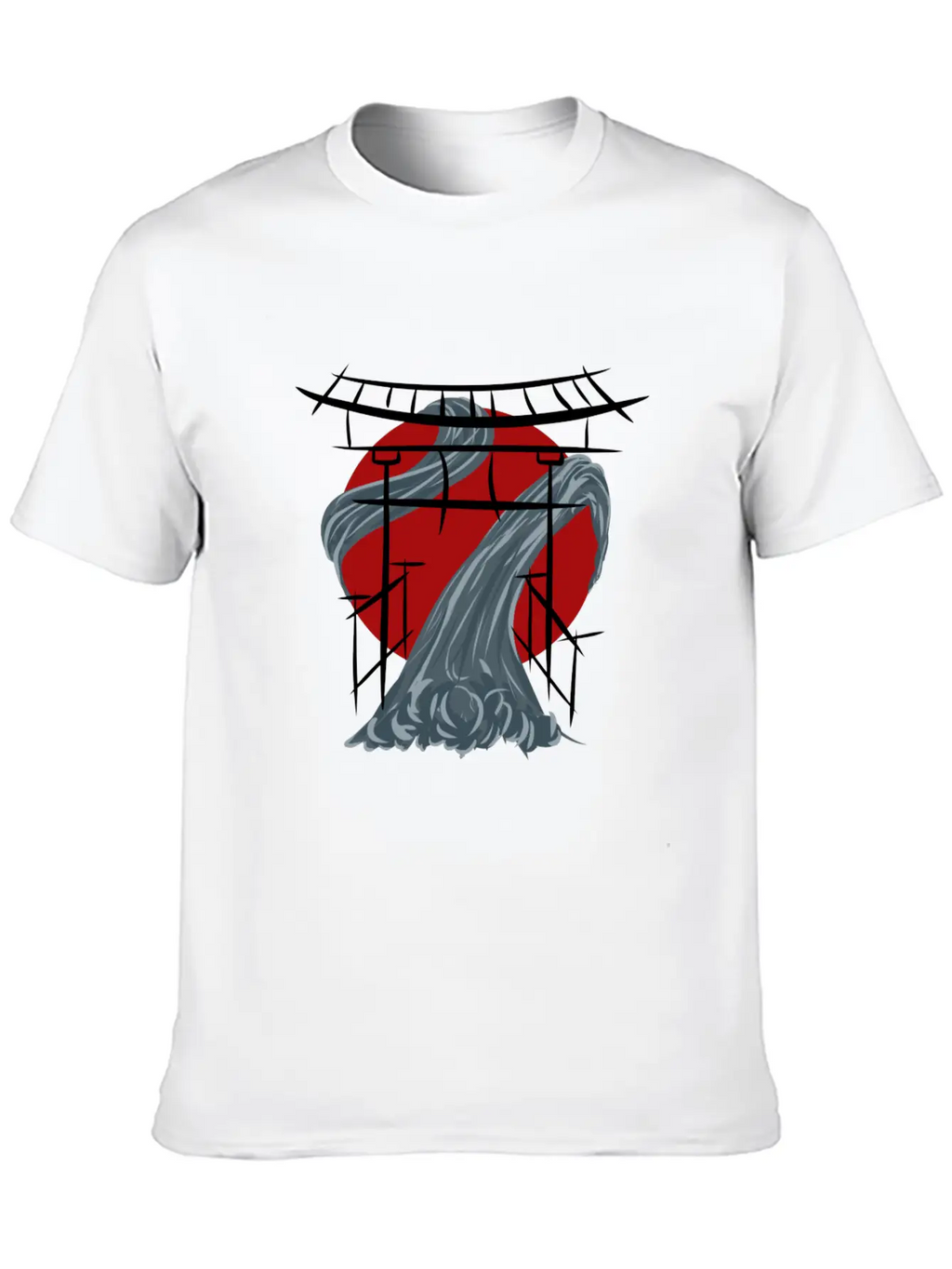 Rising Sun Basic Graphic T-Shirt – Daily Comfort In Soft Cotton