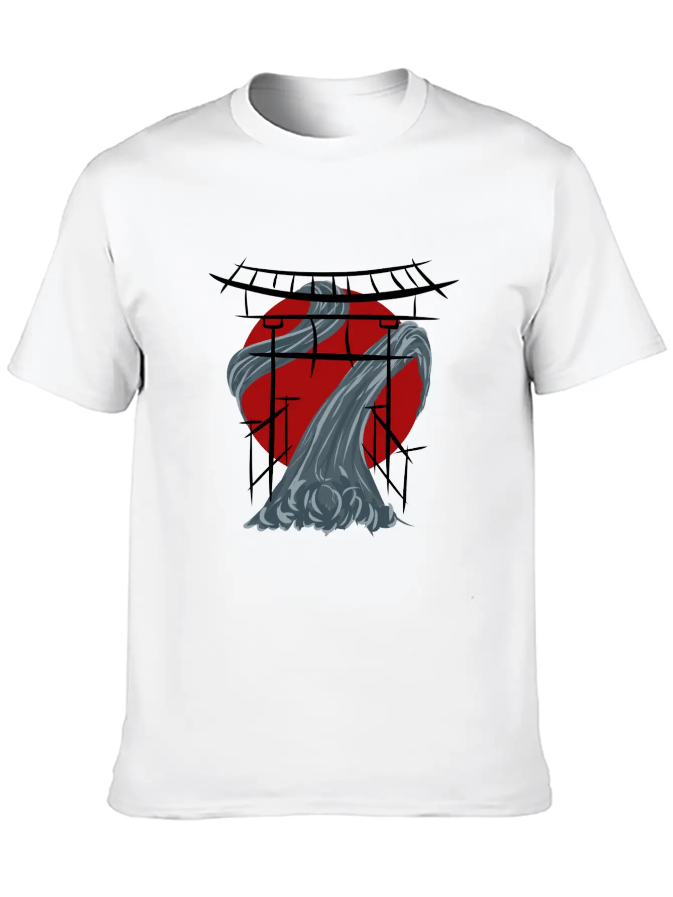 Rising Sun Basic Graphic T-Shirt – Daily Comfort In Soft Cotton