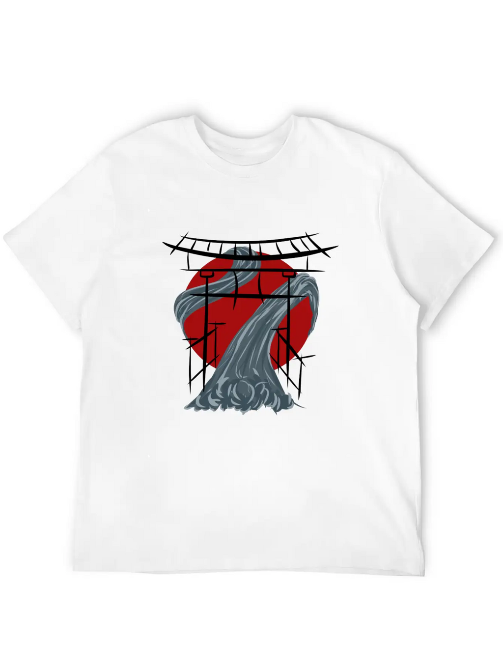 Rising Sun Basic Graphic T-Shirt – Daily Comfort In Soft Cotton