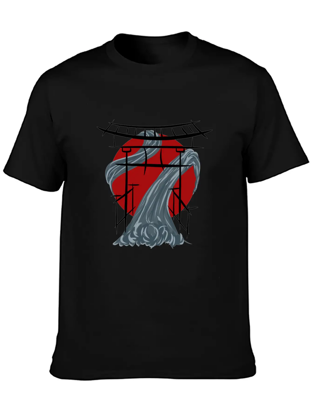 Rising Sun Basic Graphic T-Shirt – Daily Comfort In Soft Cotton
