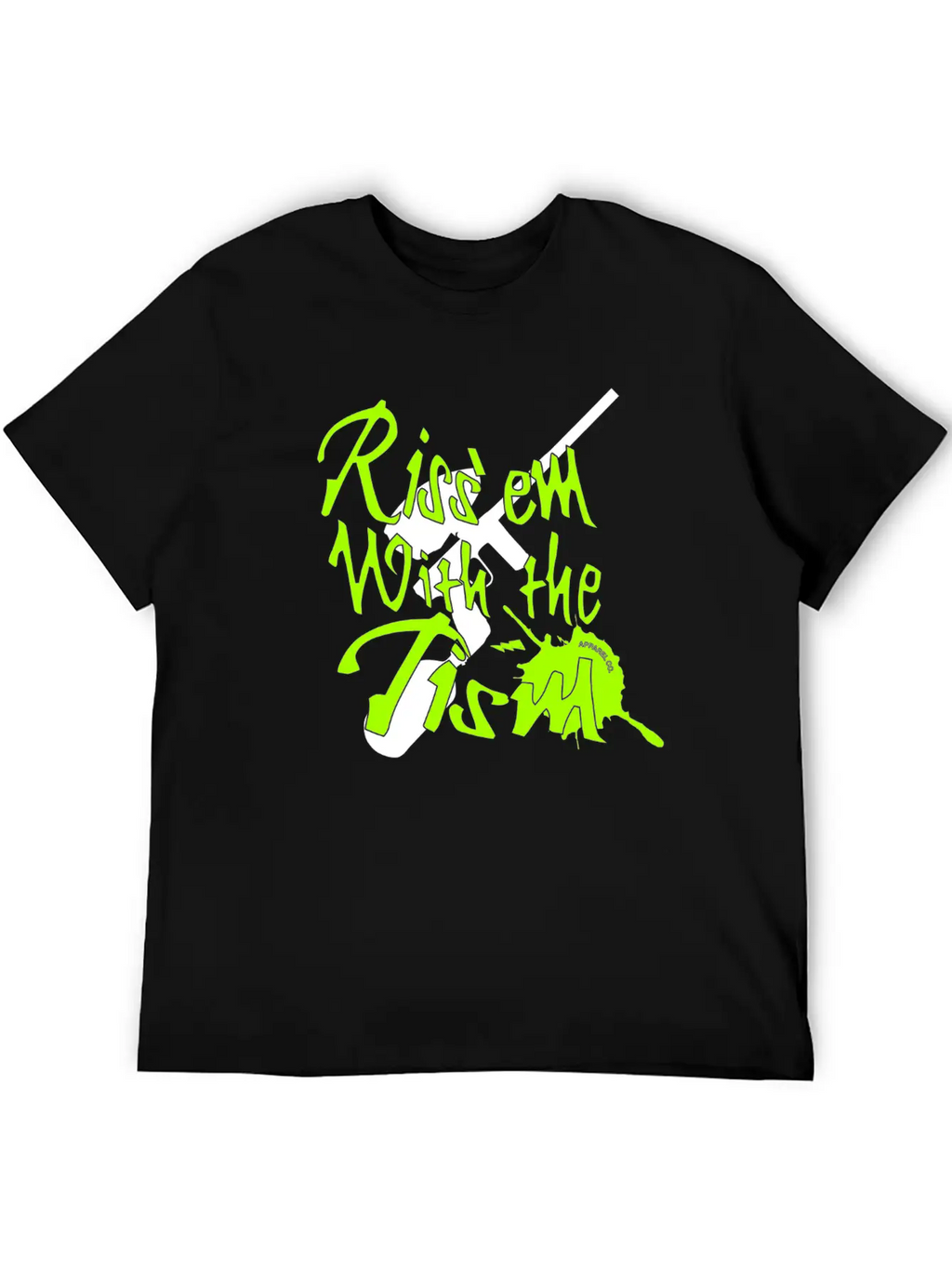 Rizz'em With The Tism, Paintball Splatter Unisex Casual T-Shirt – Clean Design For Daily Comfort
