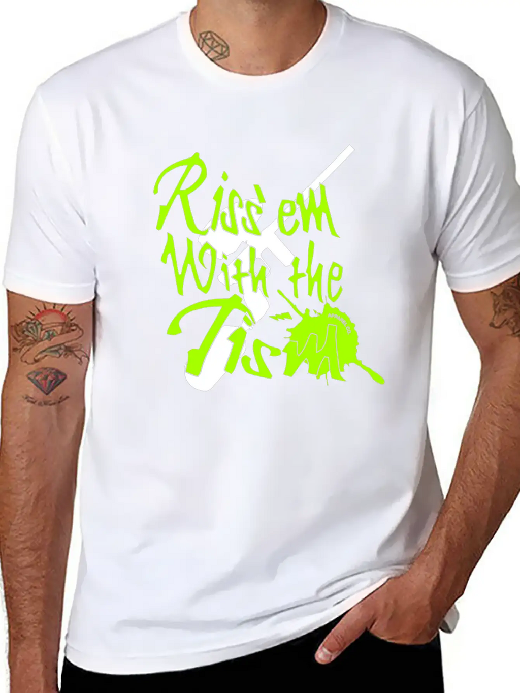 Rizz'em With The Tism, Paintball Splatter Unisex Casual T-Shirt – Clean Design For Daily Comfort