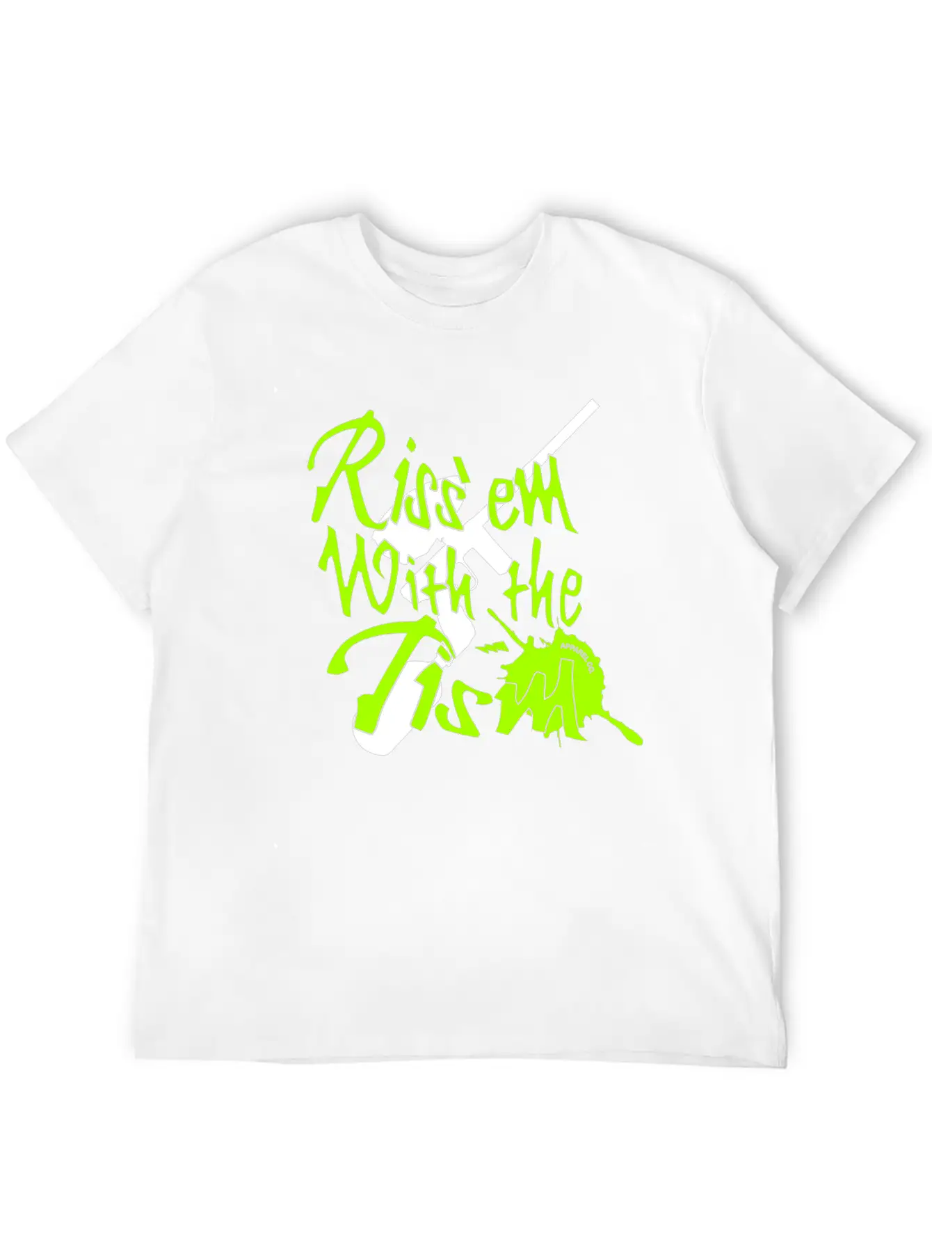 Rizz'em With The Tism, Paintball Splatter Unisex Casual T-Shirt – Clean Design For Daily Comfort
