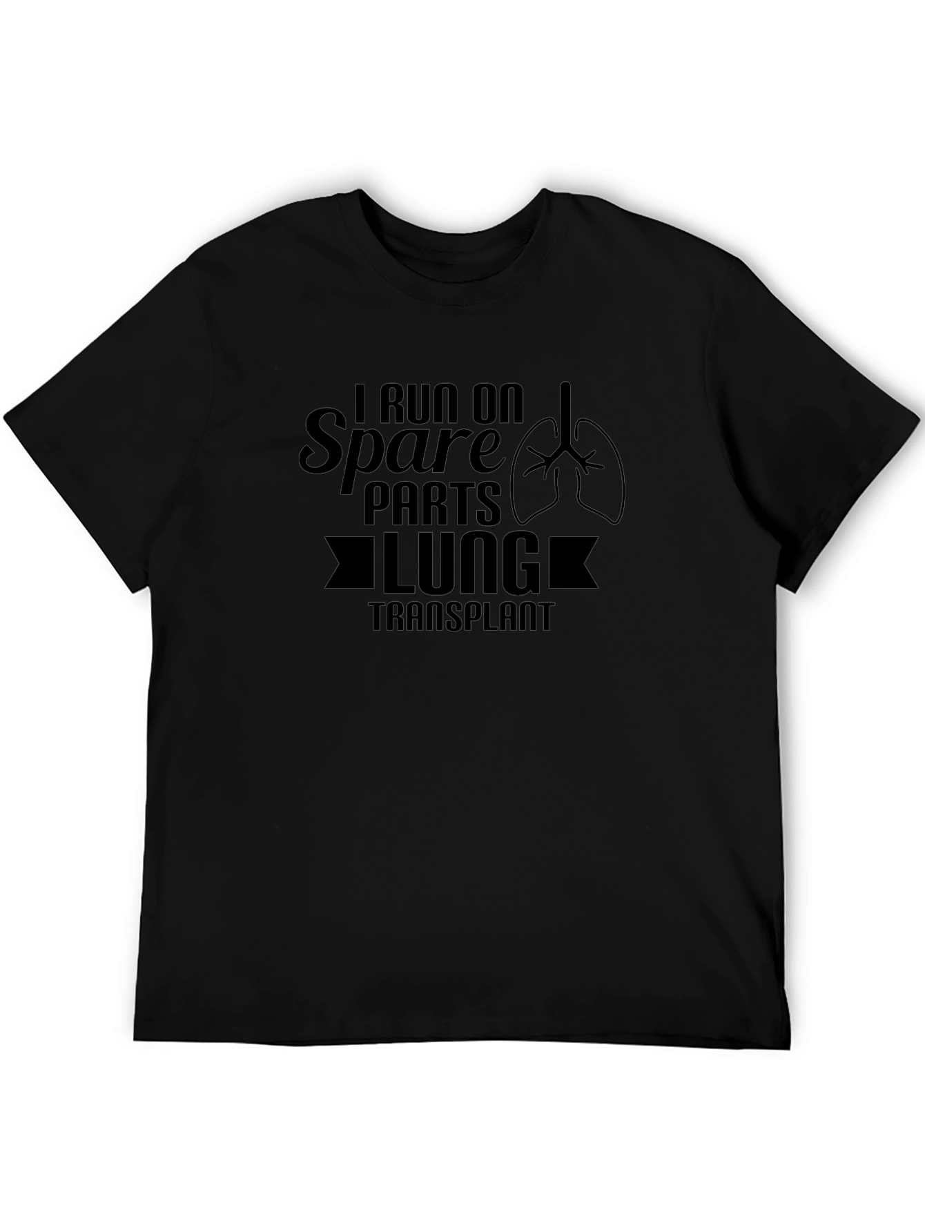 Spare Parts Lung Transplant Black T-Shirt