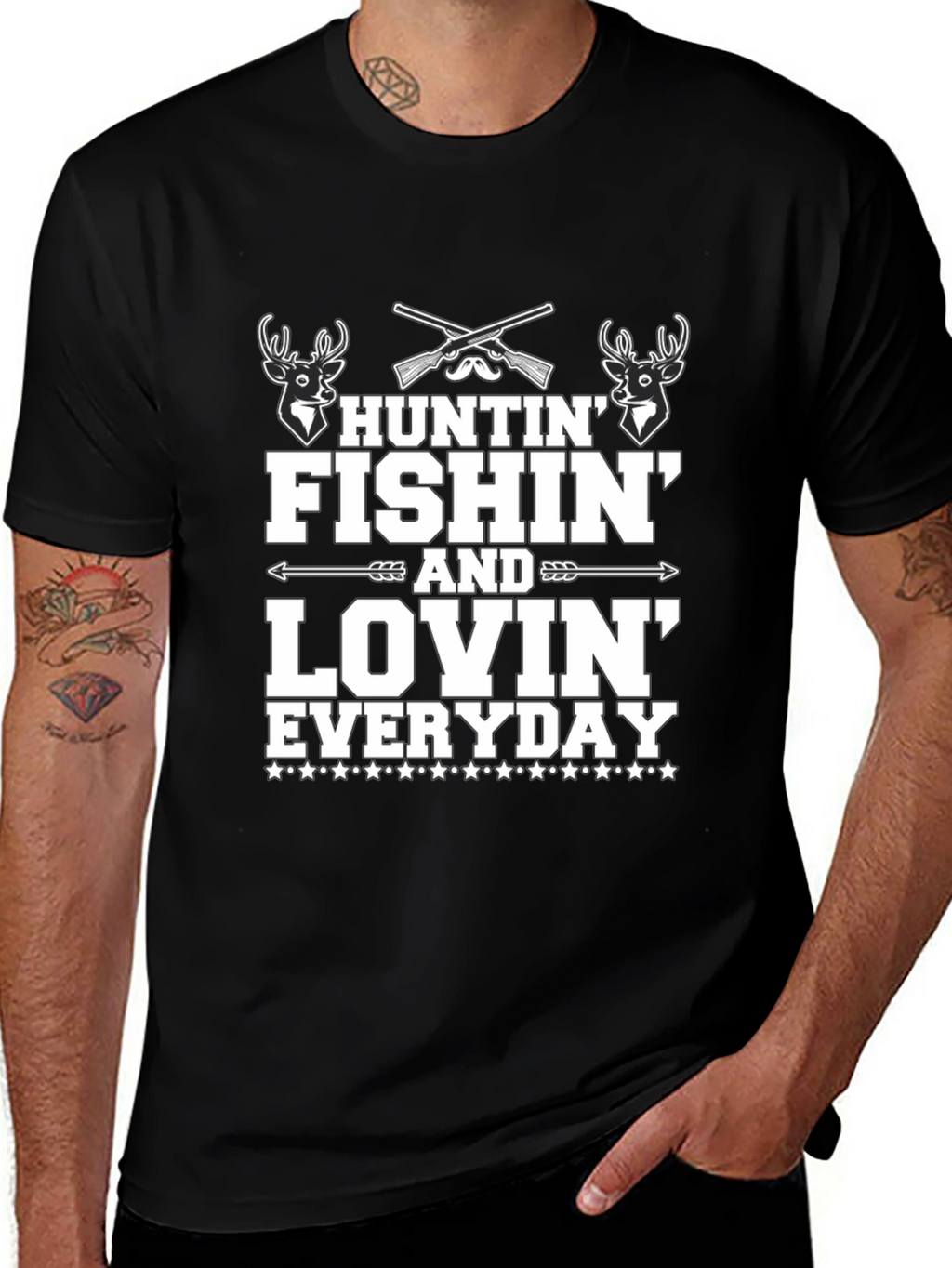 Huntin Fishin Lovin Everyday T-Shirt