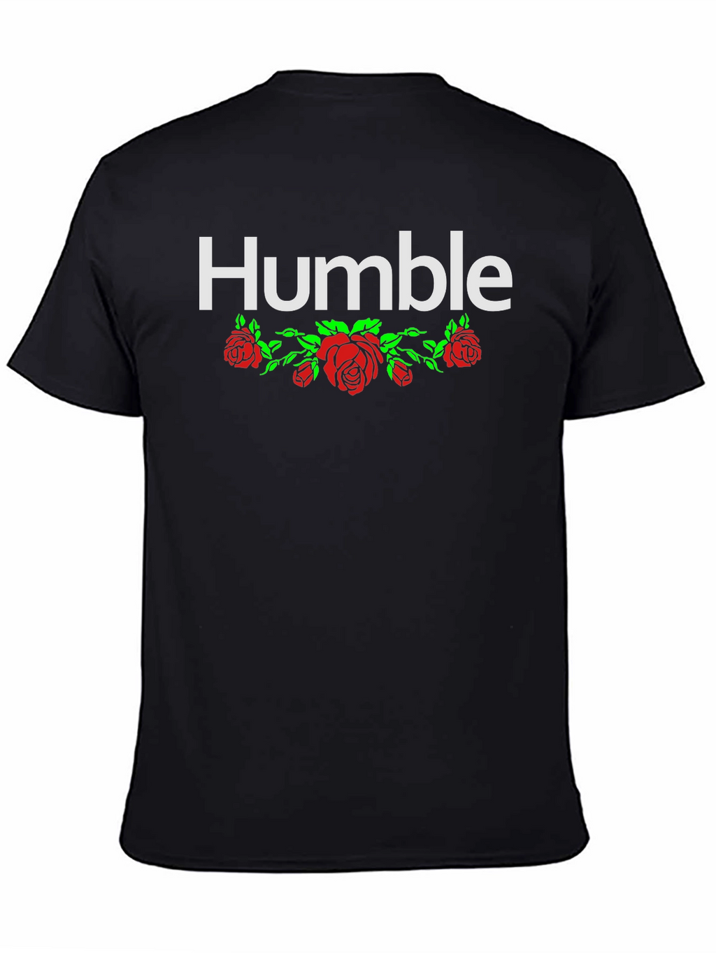 Humble Rose Graphic T-Shirt - Black