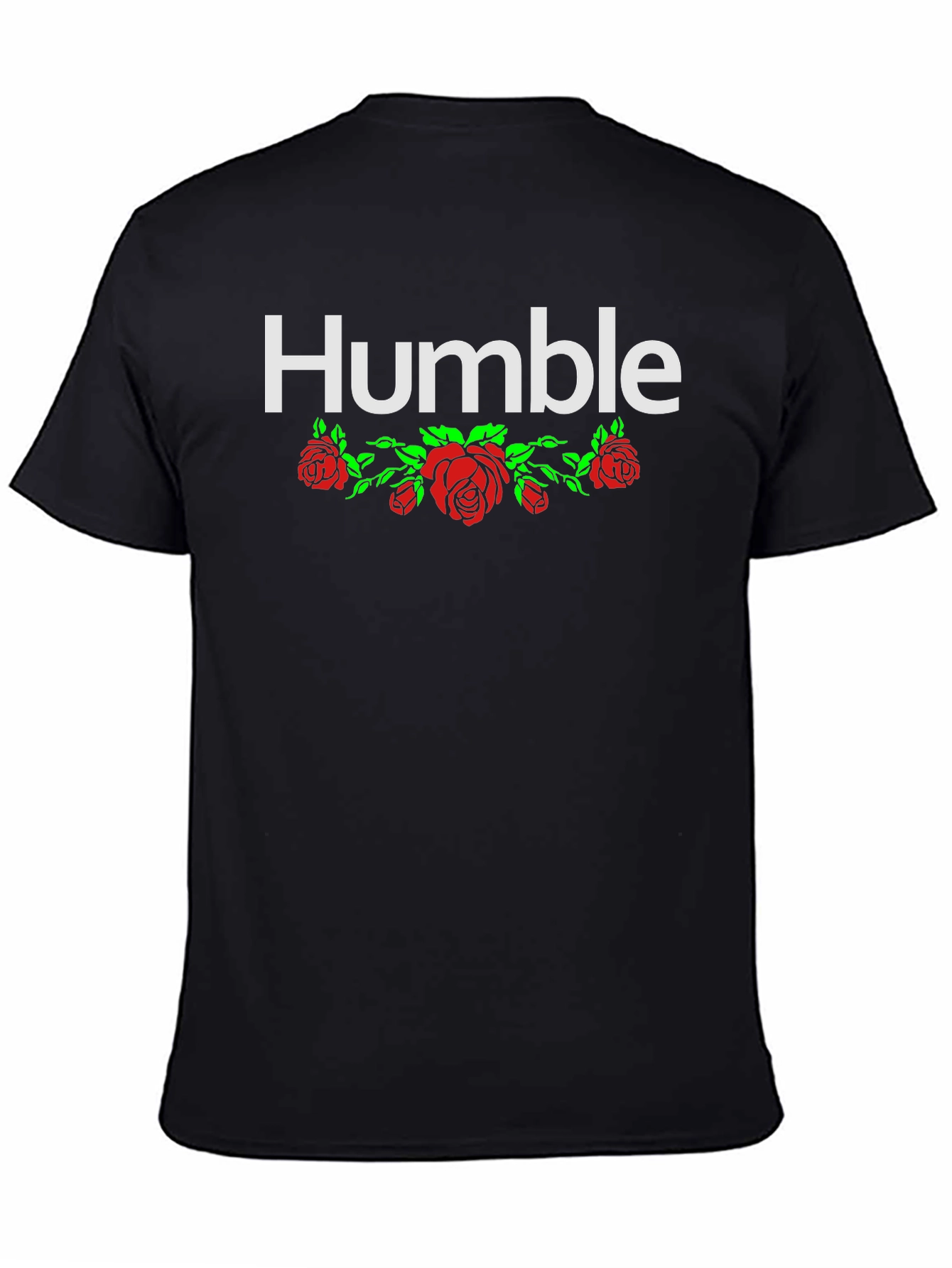 Humble Rose Graphic T-Shirt - Black