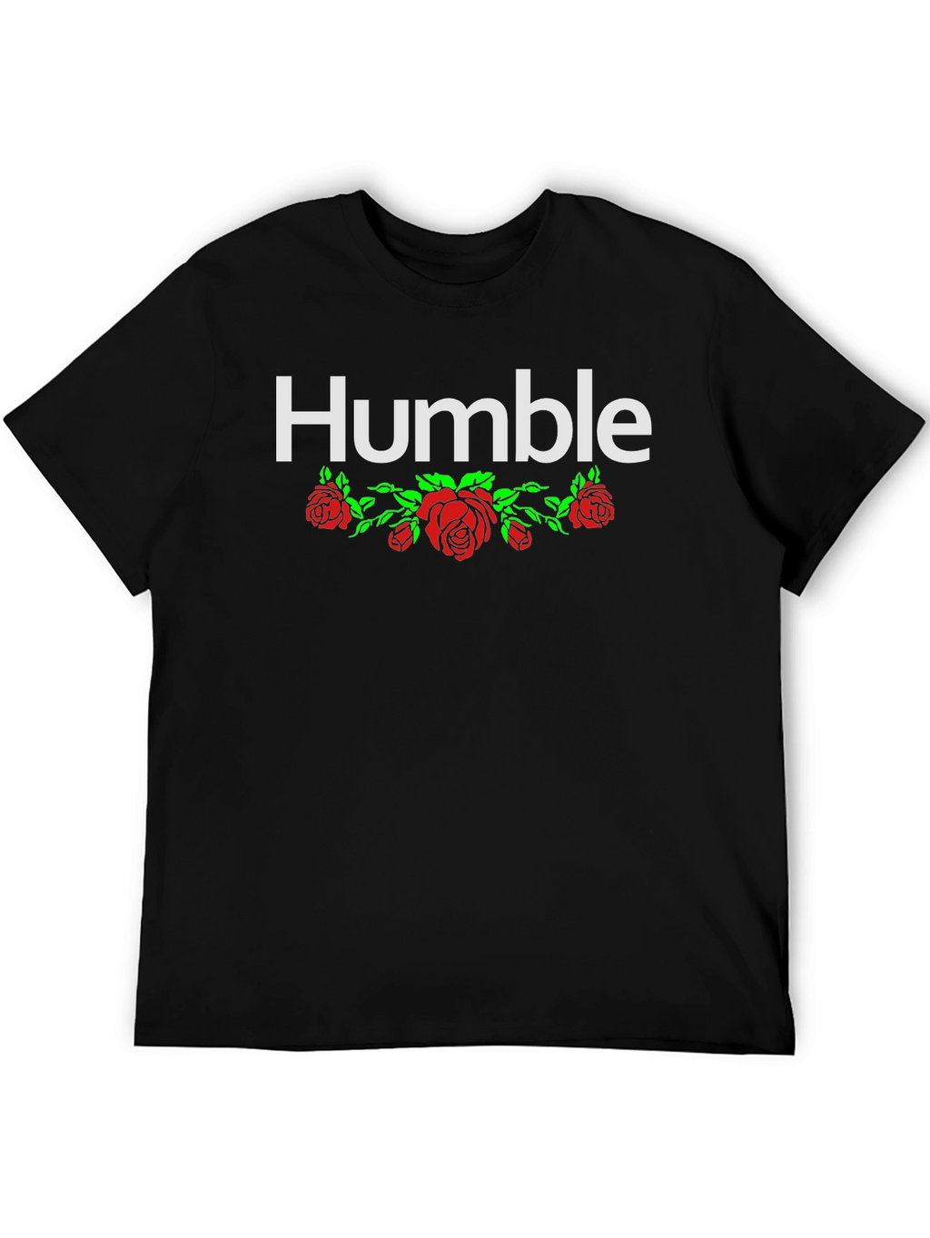 Humble Rose Graphic T-Shirt - Black