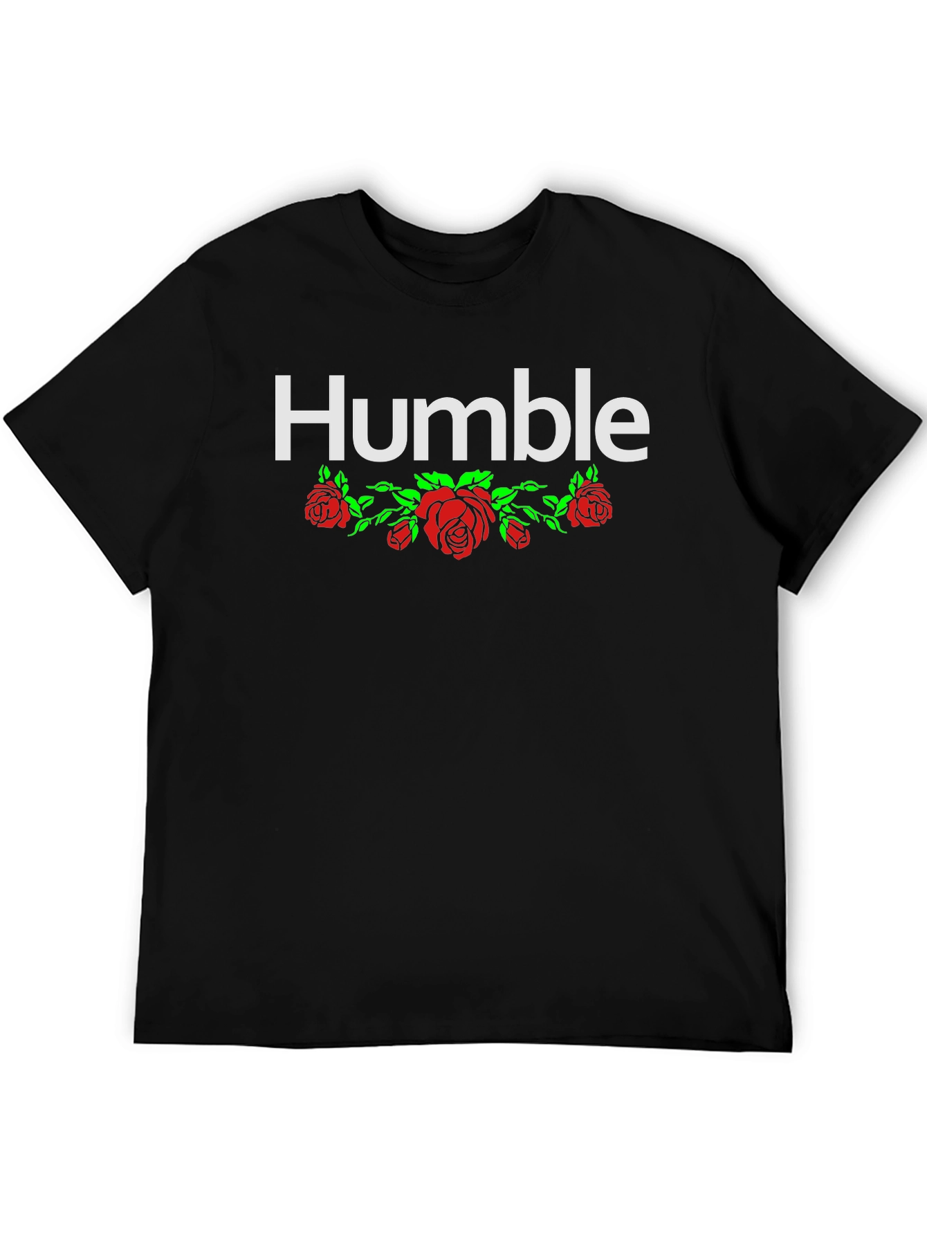 Humble Rose Graphic T-Shirt - Black