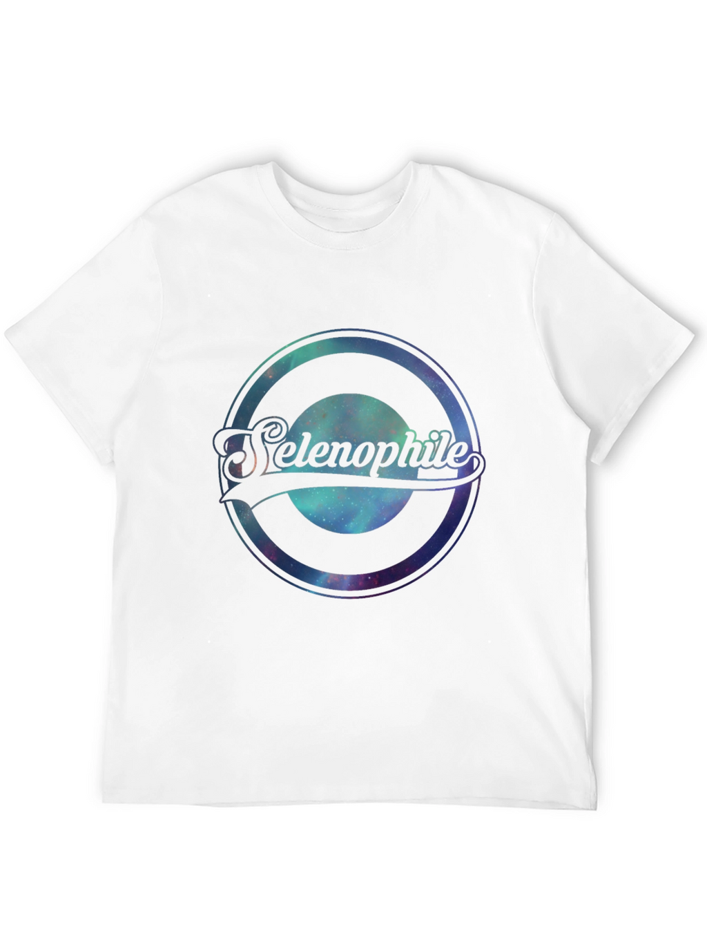 Selenophile Graphic Tee - Black Cotton Comfort