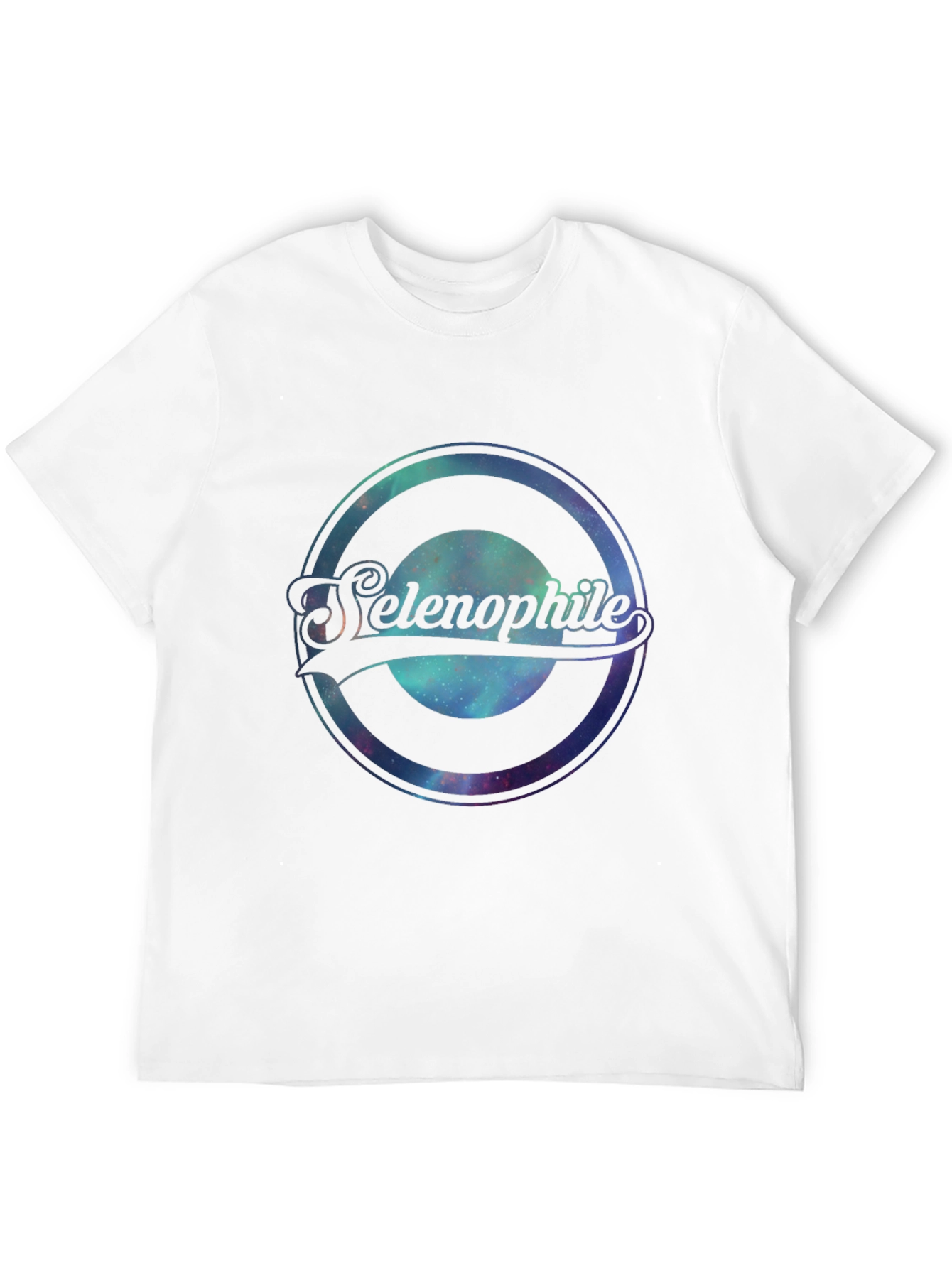 Selenophile Graphic Tee - Black Cotton Comfort