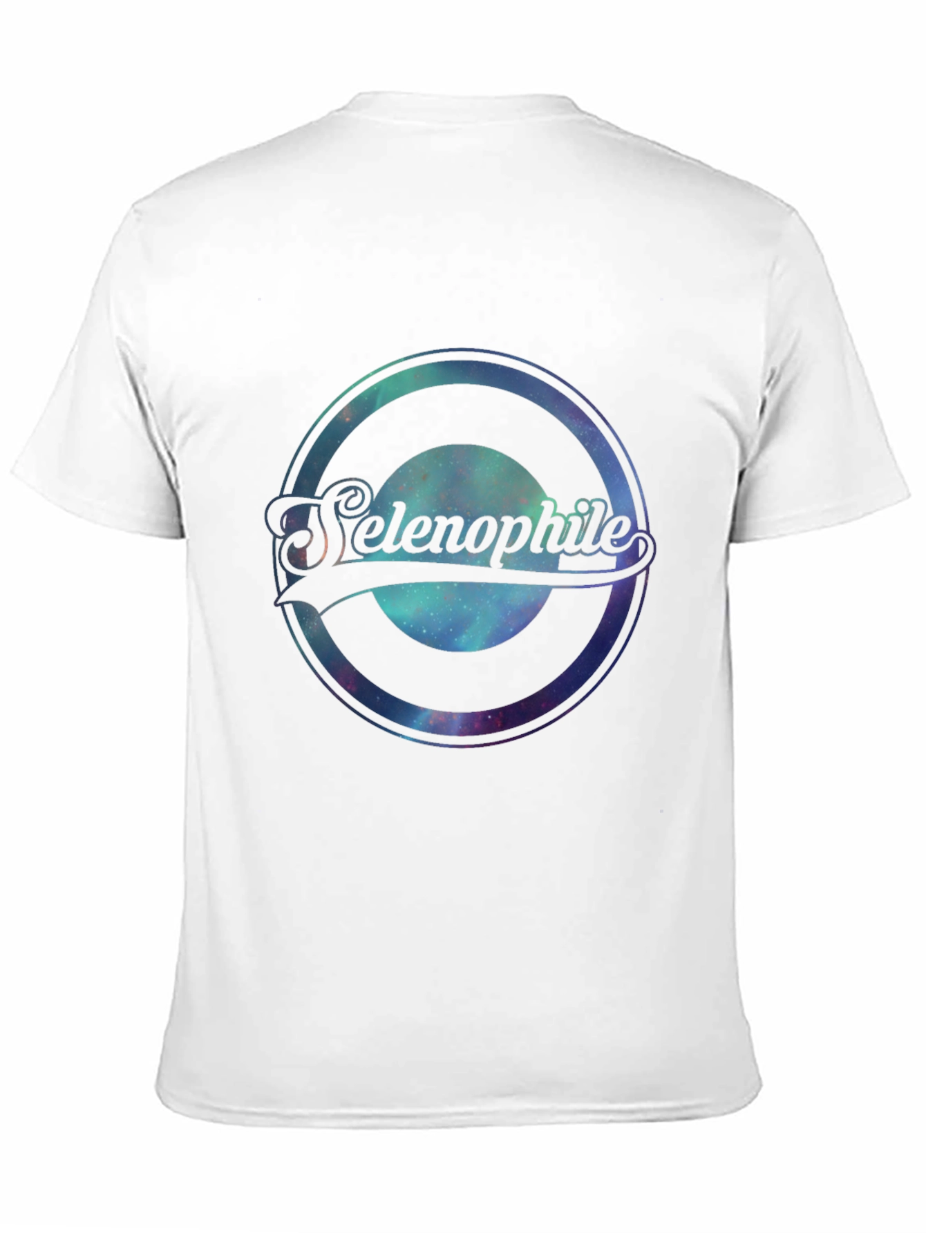 Selenophile Graphic Tee - Black Cotton Comfort