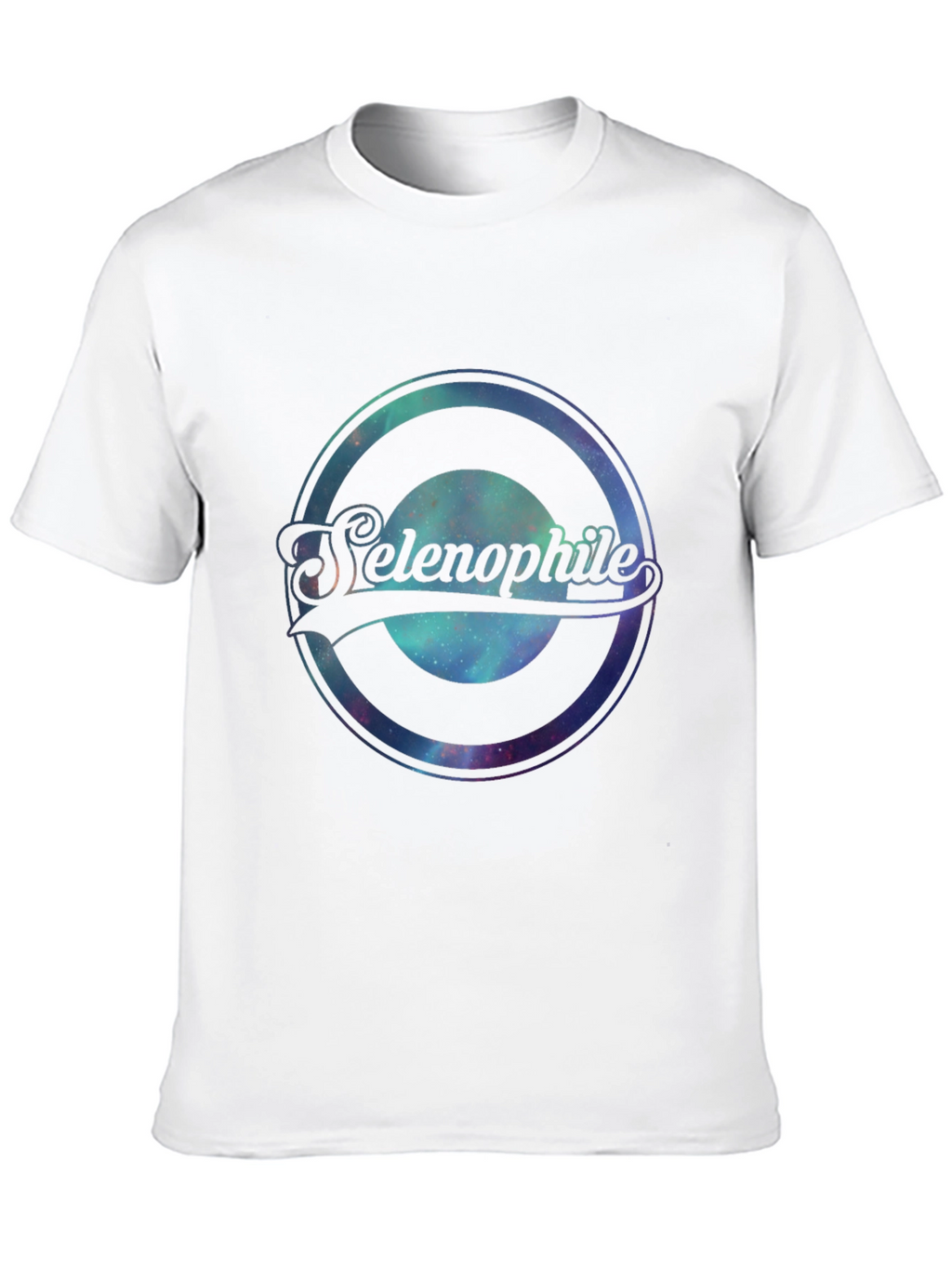 Selenophile Graphic Tee - Black Cotton Comfort